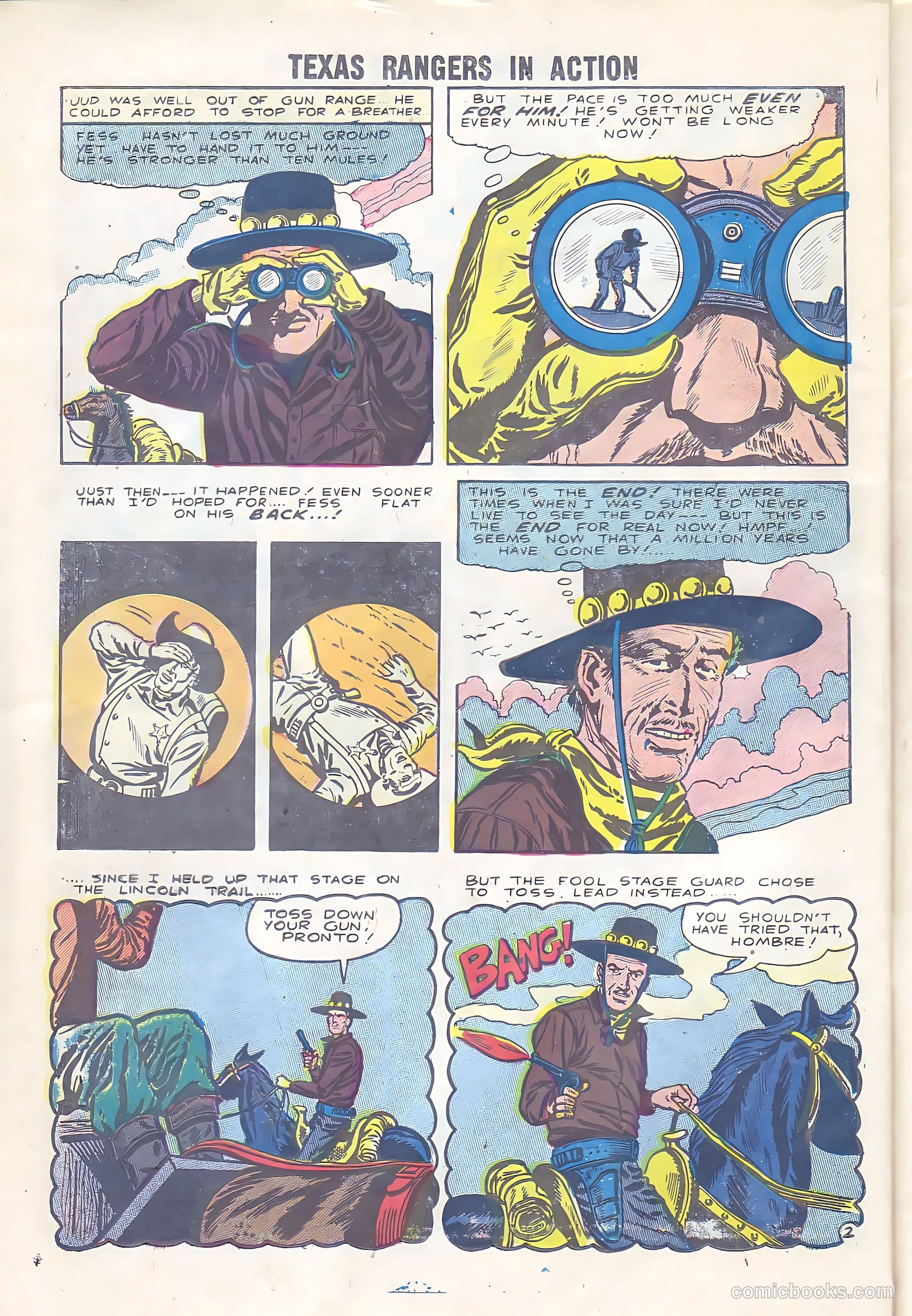 Texas Rangers in Action #7 (1957) — page 26 of 36