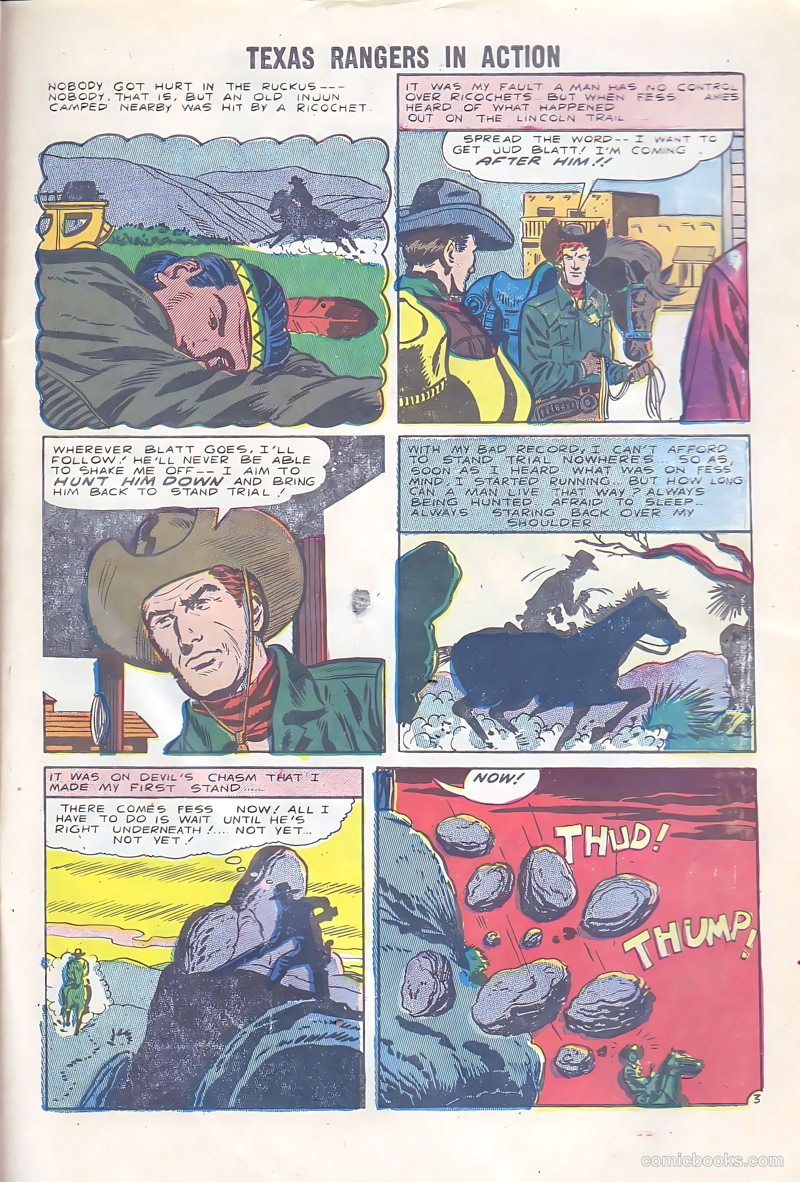 Texas Rangers in Action #7 (1957) — page 27 of 36
