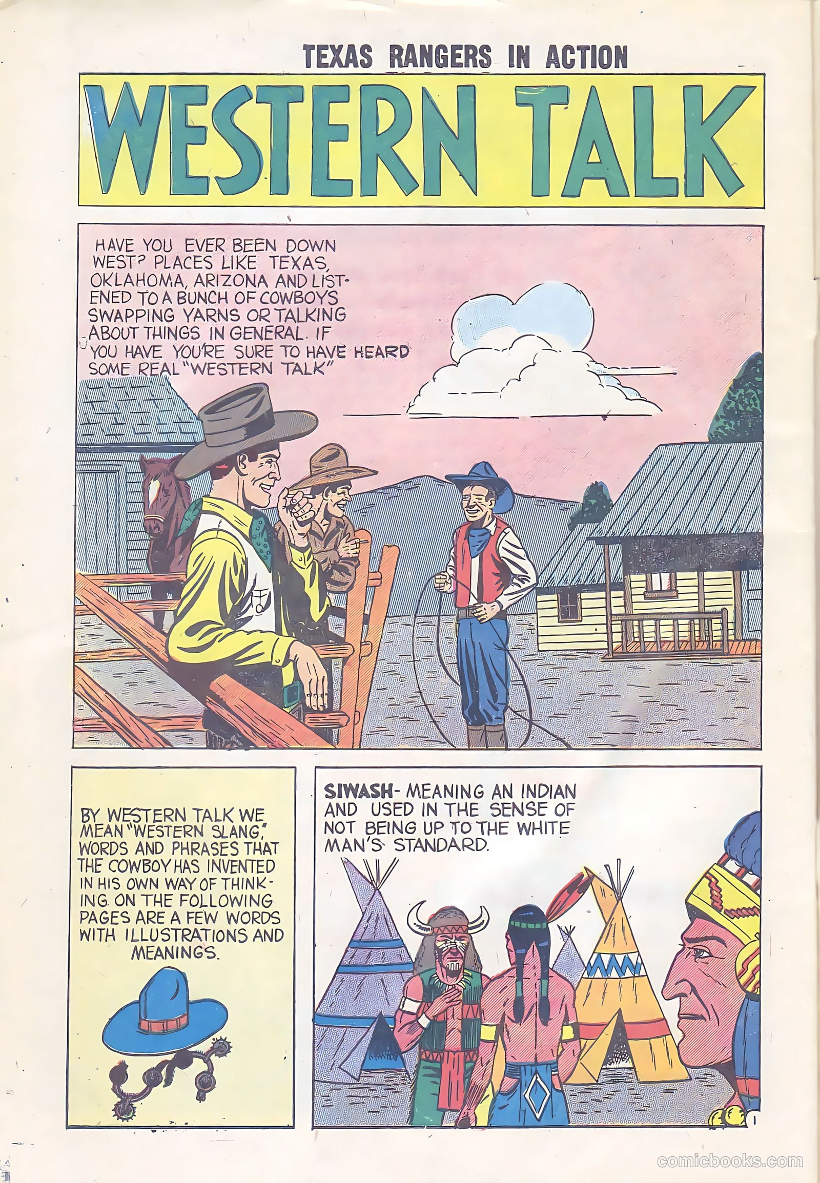 Texas Rangers in Action #7 (1957) — page 32 of 36