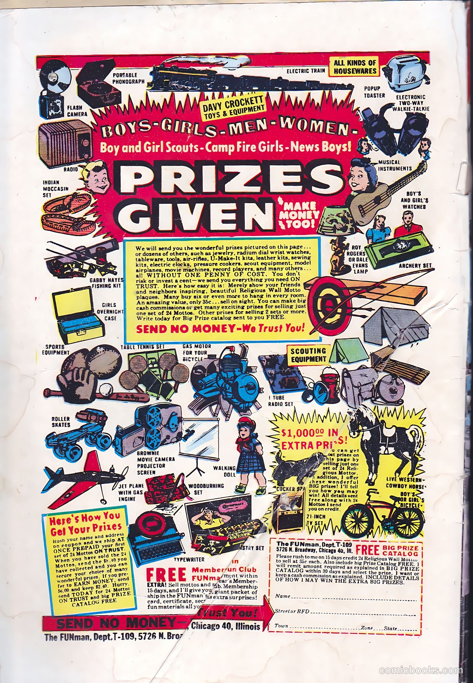Texas Rangers in Action #7 (1957) — page 36 of 36