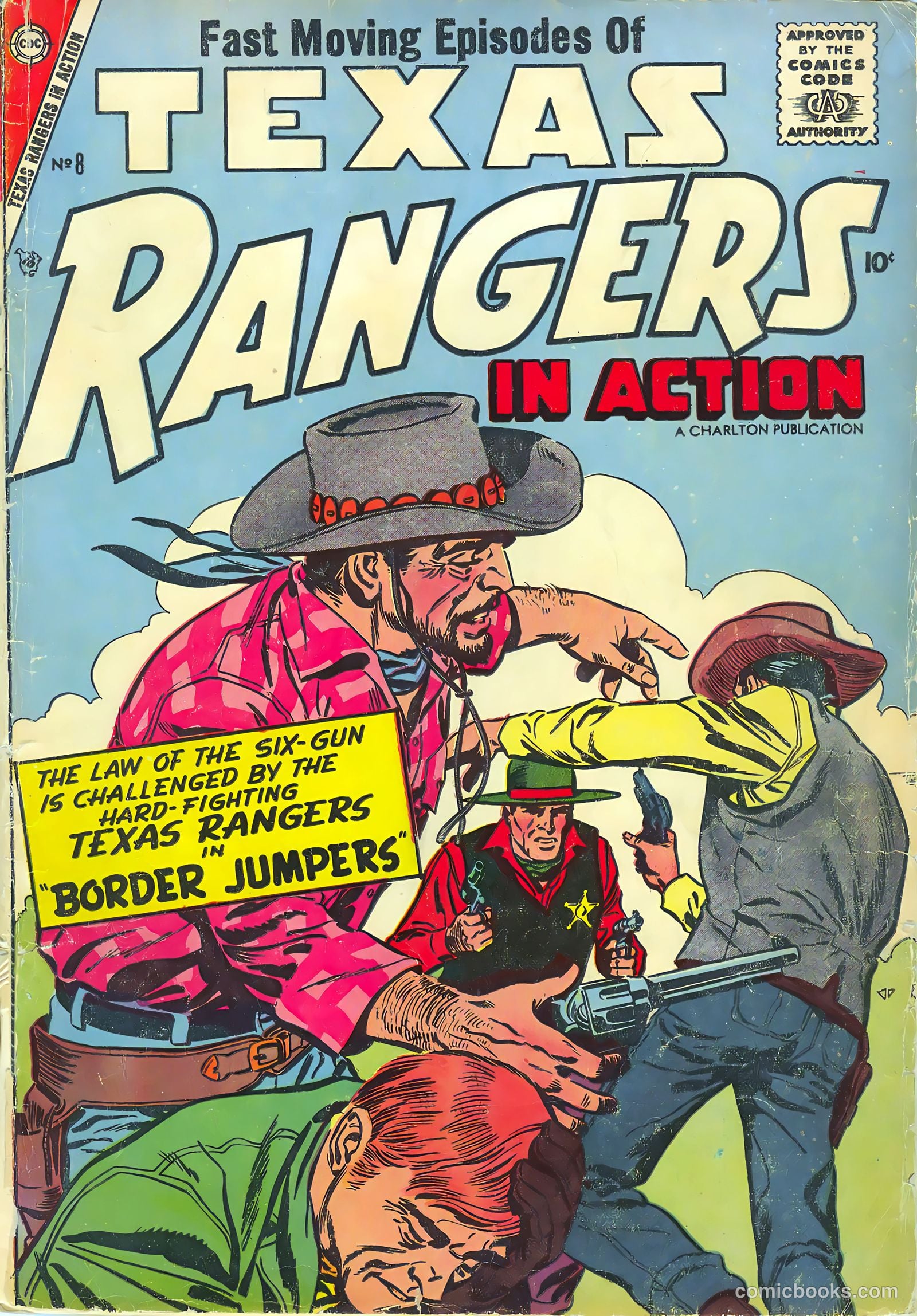 Texas Rangers in Action #8