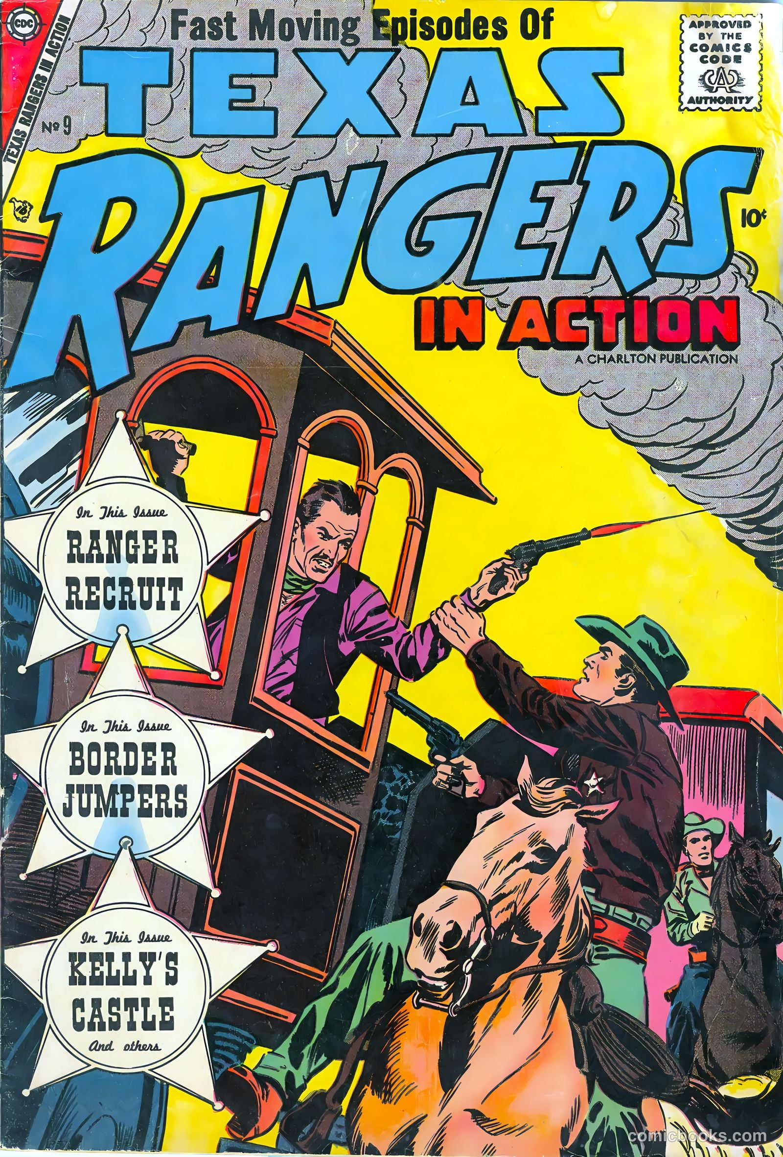 Texas Rangers in Action #9
