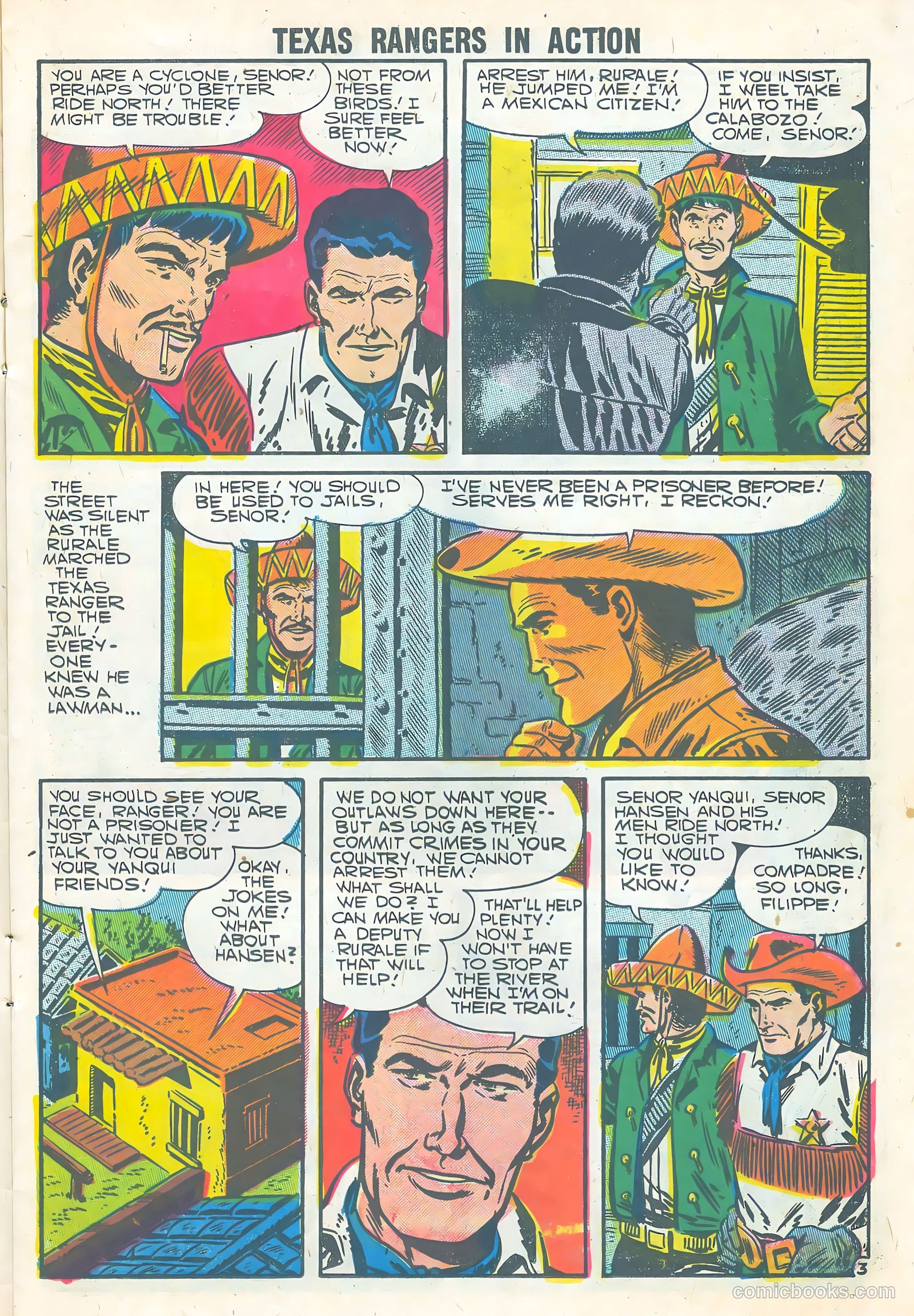 Texas Rangers in Action #9 (1957) — page 11 of 36