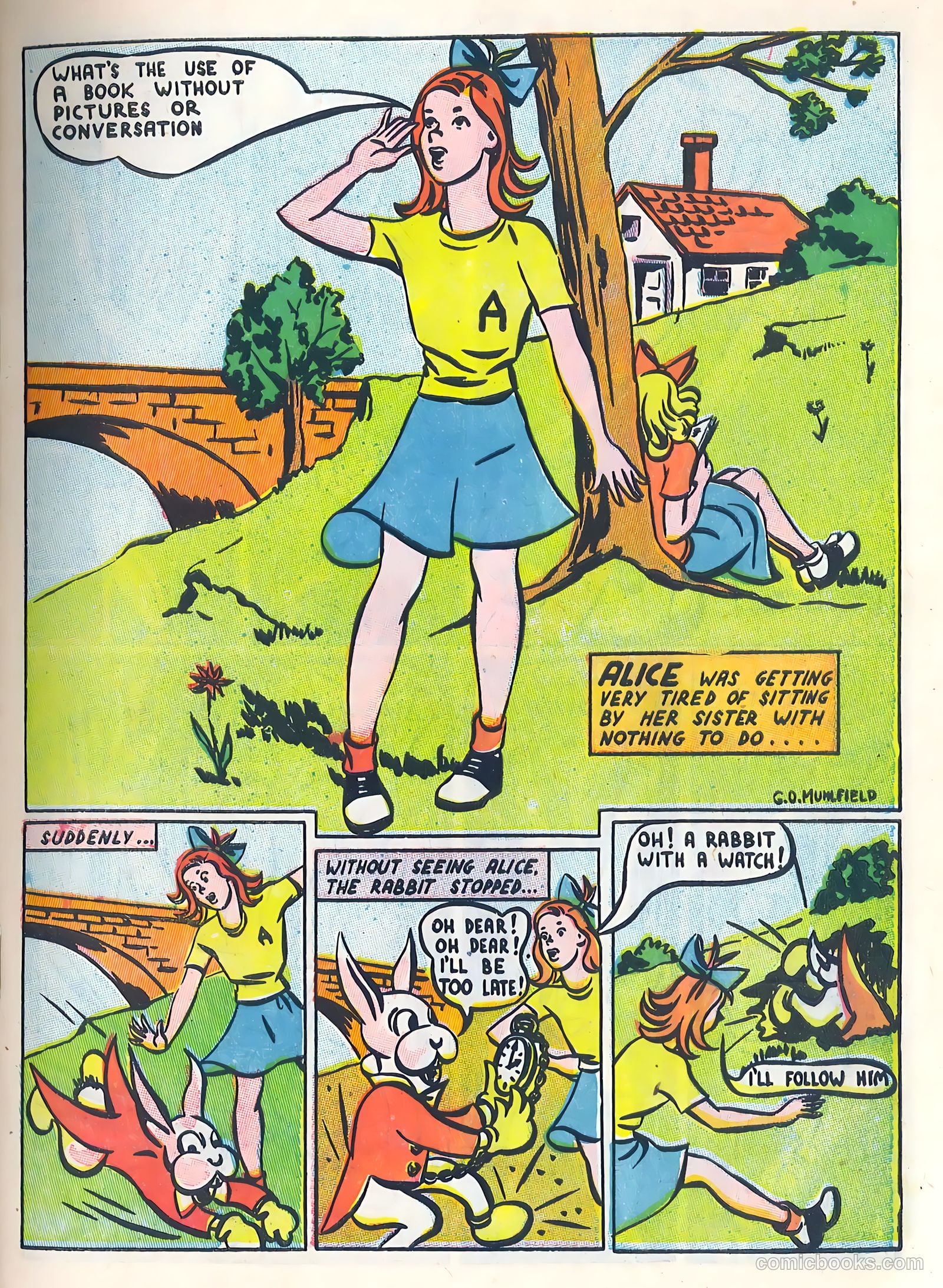 The Adventures of Alice #1 (1945) — page 3 of 36