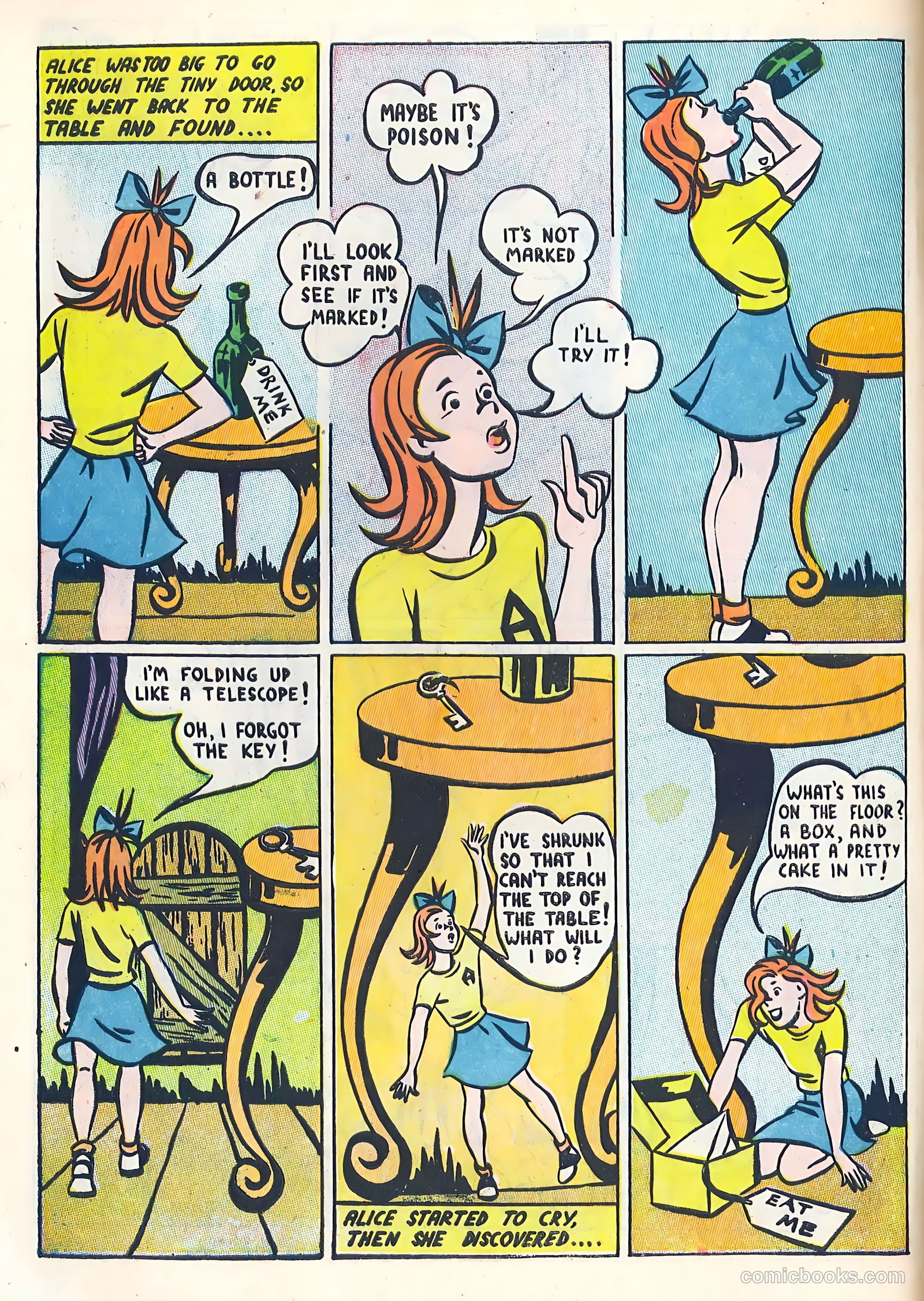 The Adventures of Alice #1 (1945) — page 6 of 36