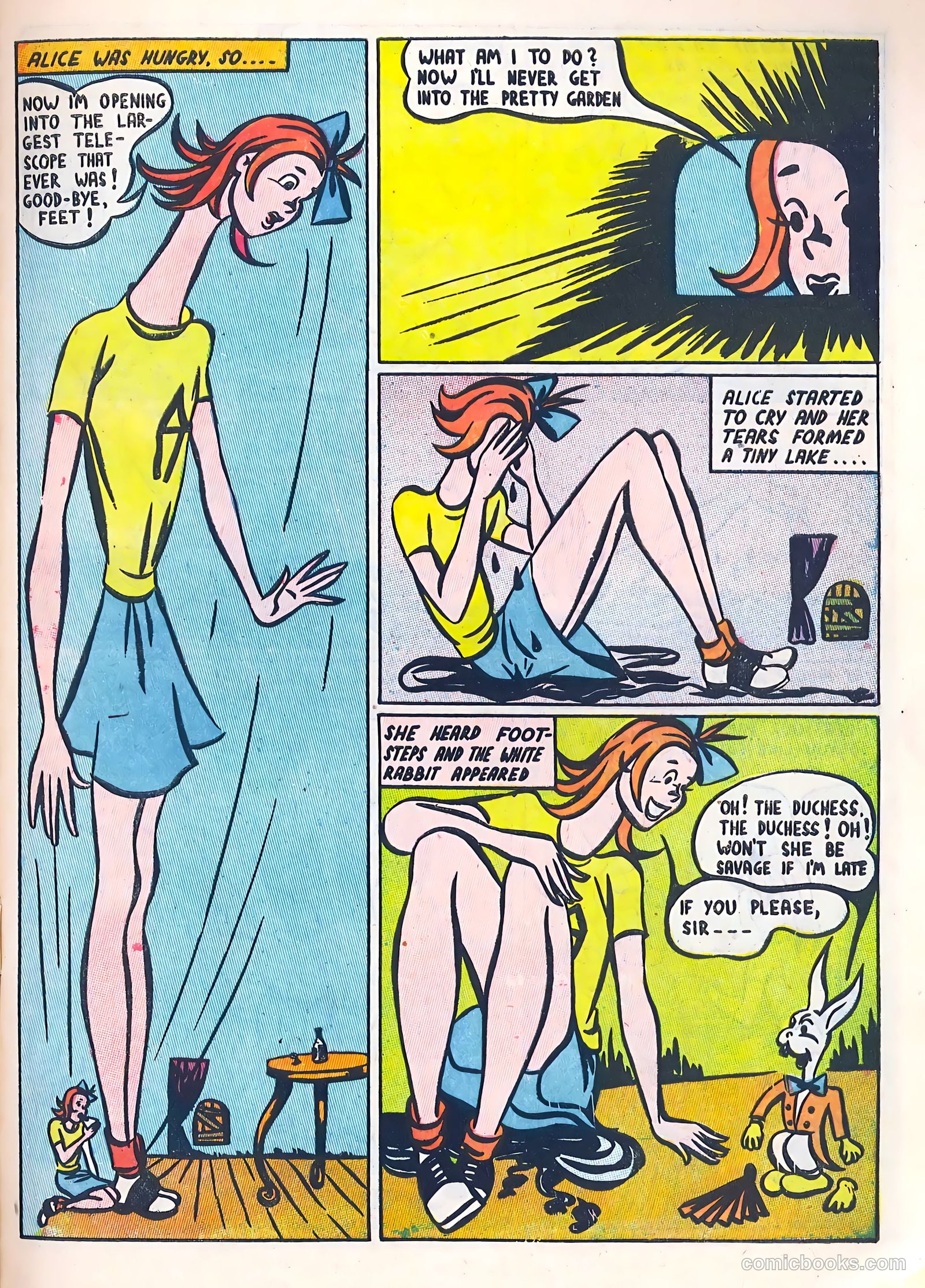 The Adventures of Alice #1 (1945) — page 7 of 36