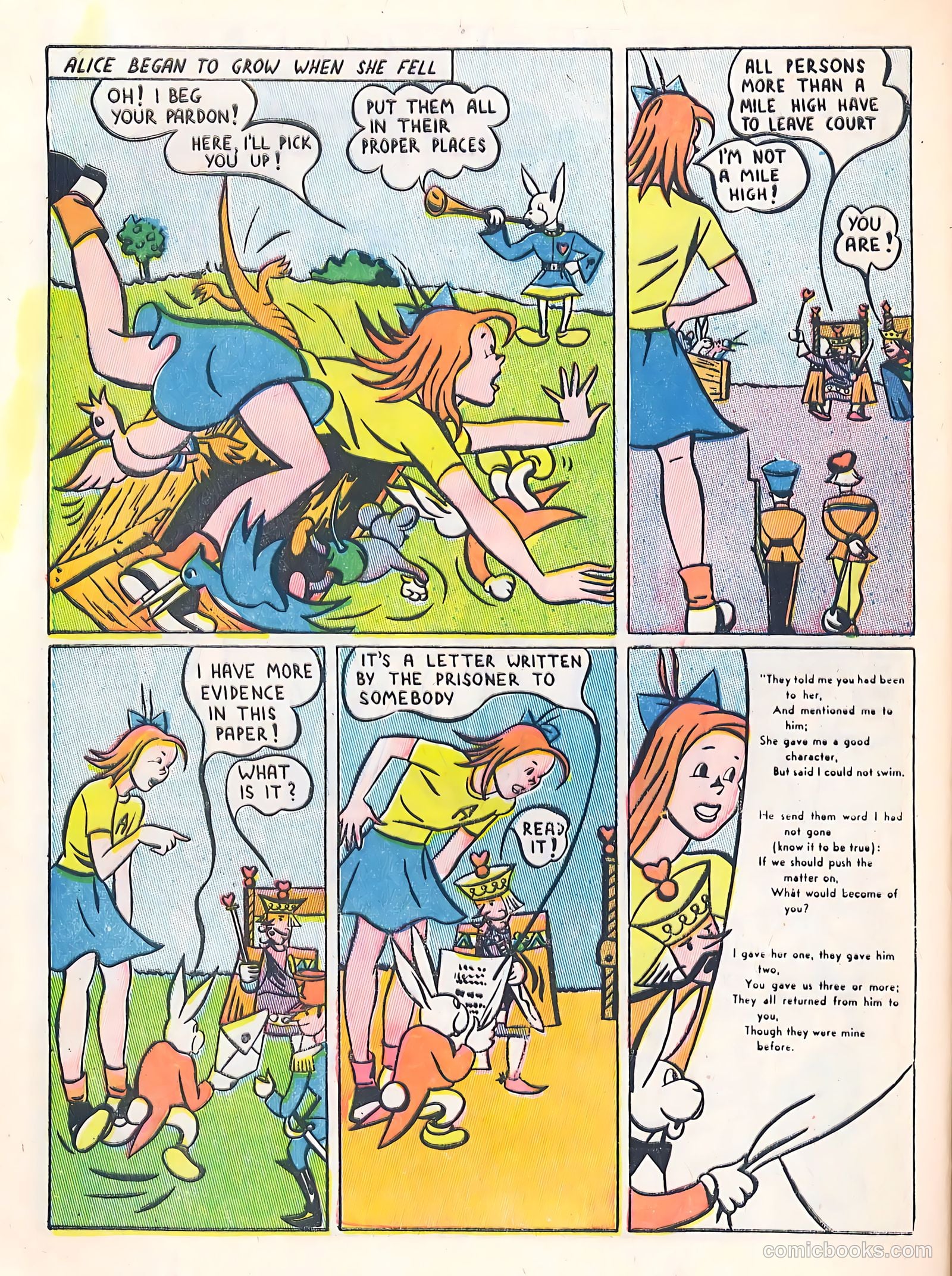 The Adventures of Alice #1 (1945) — page 32 of 36