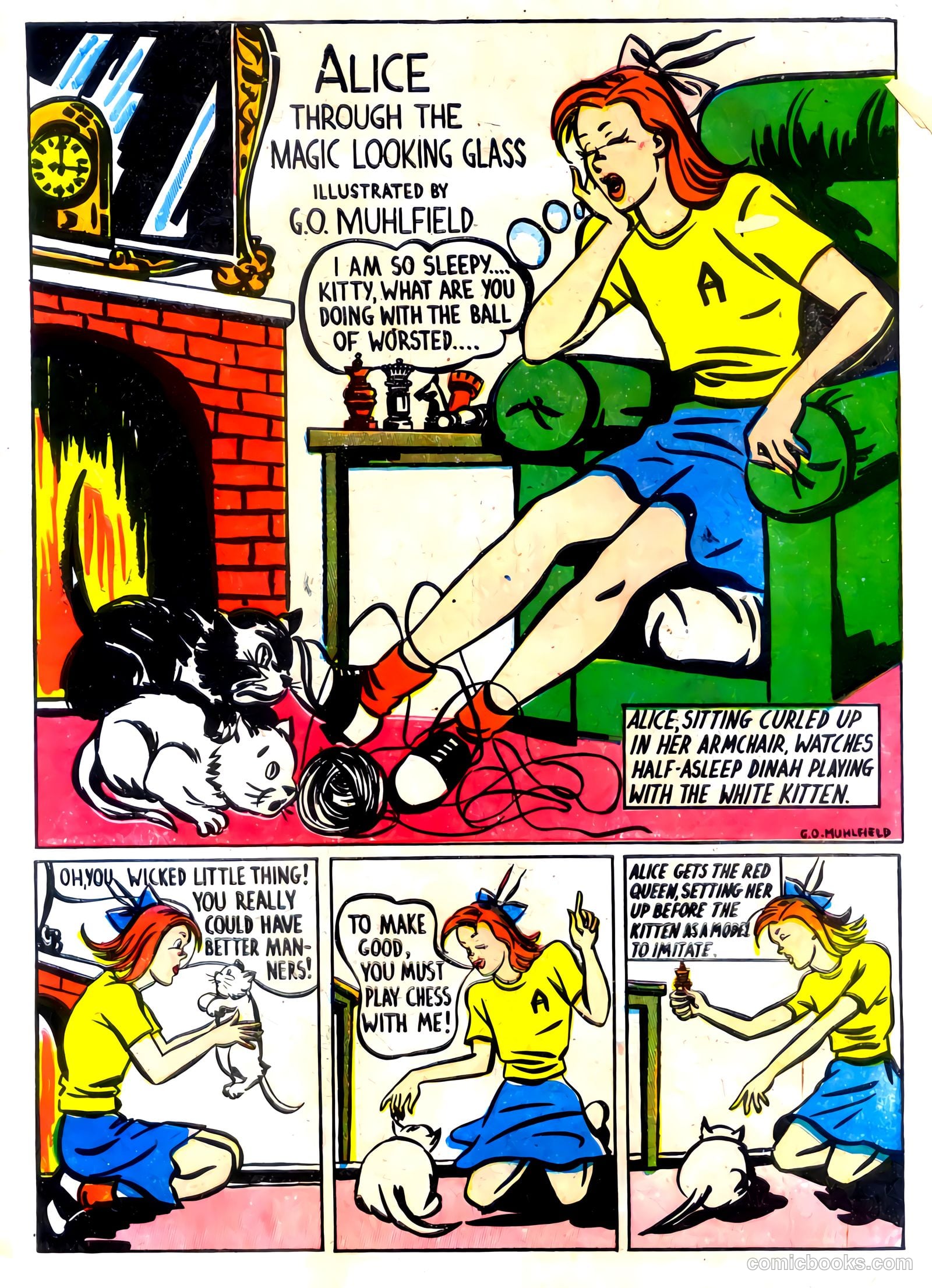 The Adventures of Alice #2 (1946) — page 3 of 36