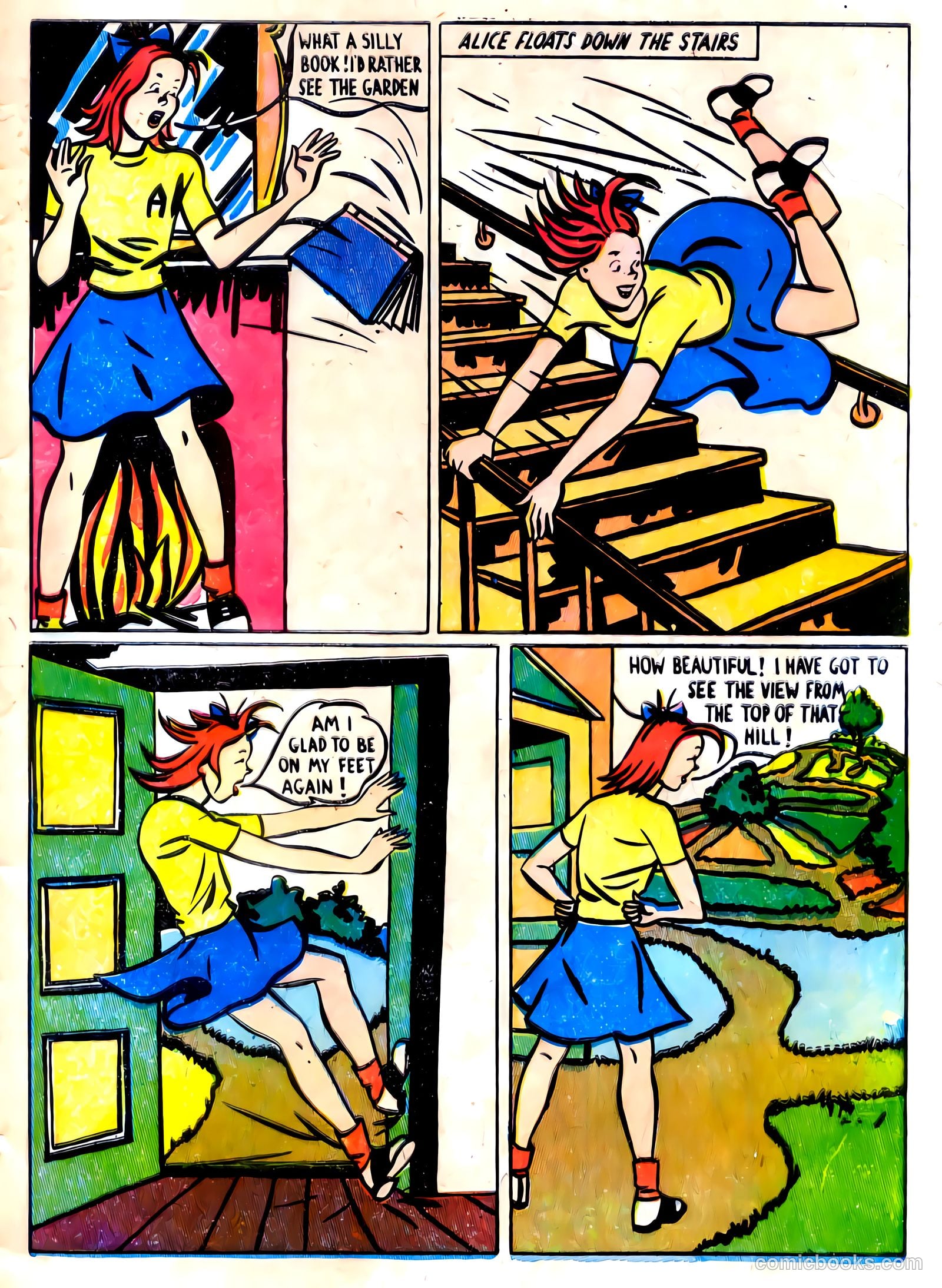The Adventures of Alice #2 (1946) — page 9 of 36