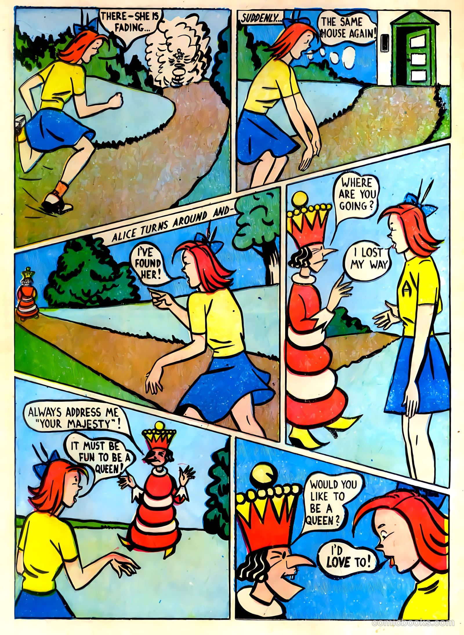 The Adventures of Alice #2 (1946) — page 12 of 36