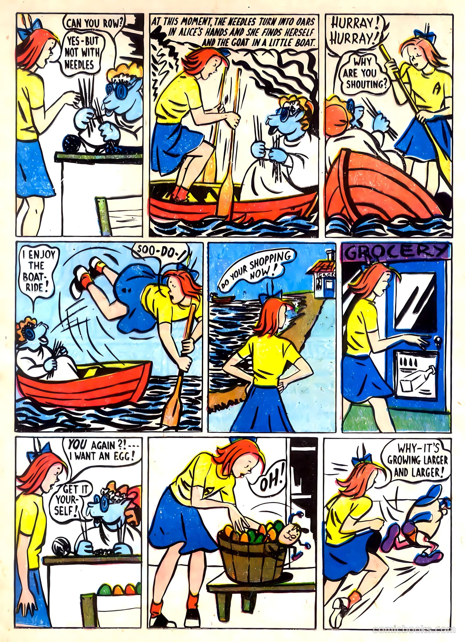 The Adventures of Alice #2 (1946) — page 25 of 36