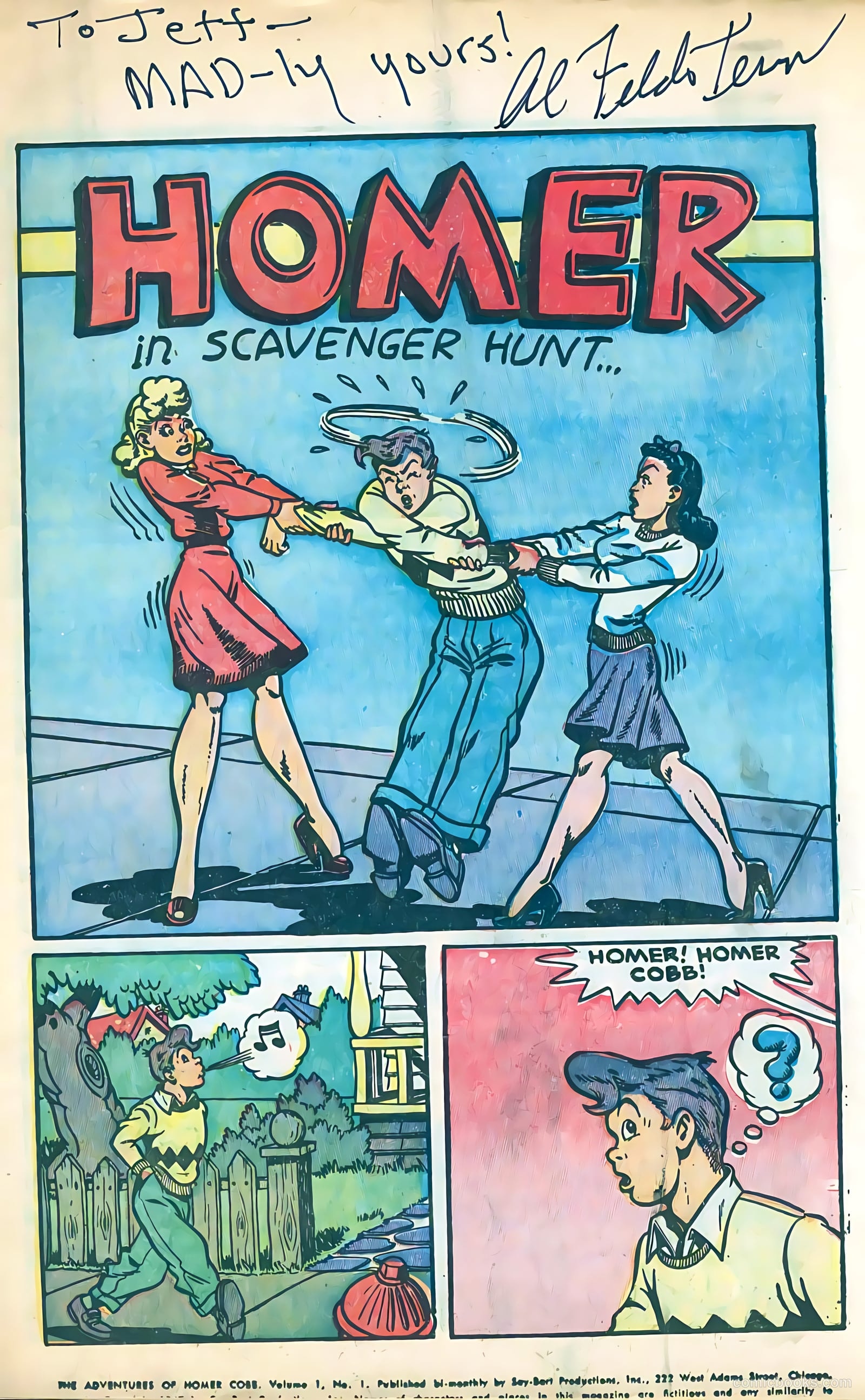 The Adventures of Homer Cobb #1 (1947) — page 3 of 52