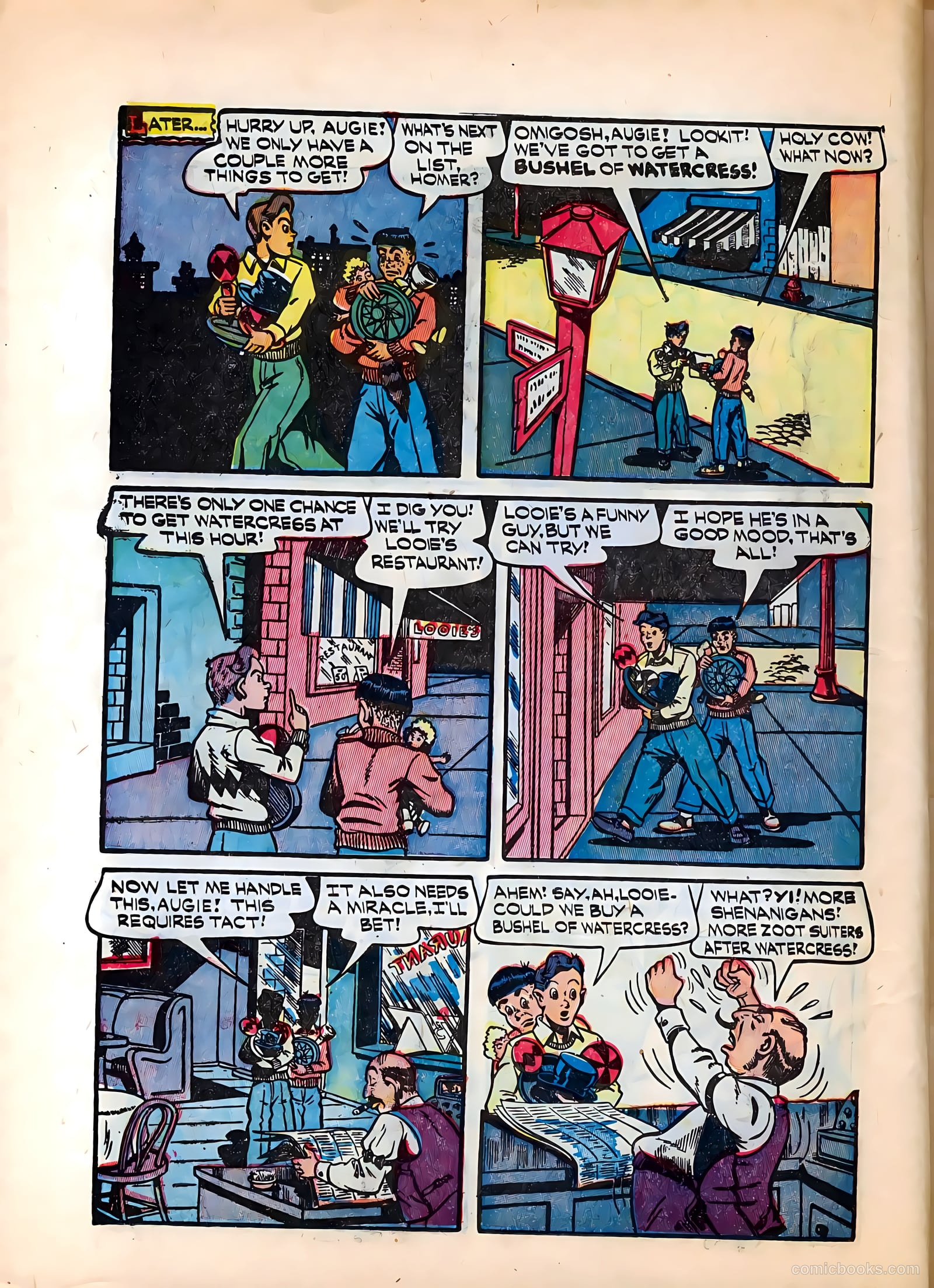 The Adventures of Homer Cobb #1 (1947) — page 8 of 52