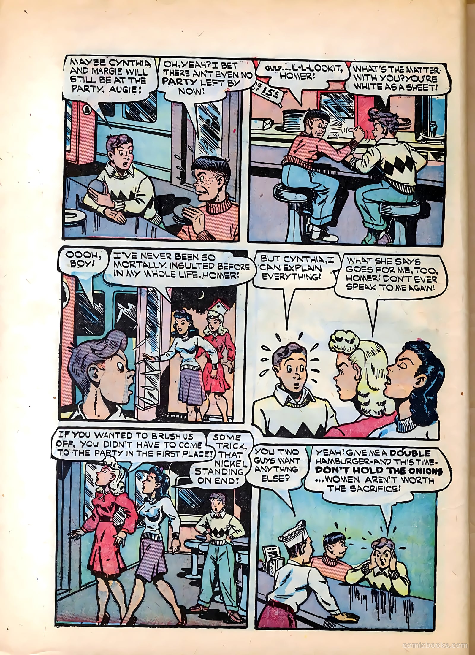 The Adventures of Homer Cobb #1 (1947) — page 12 of 52