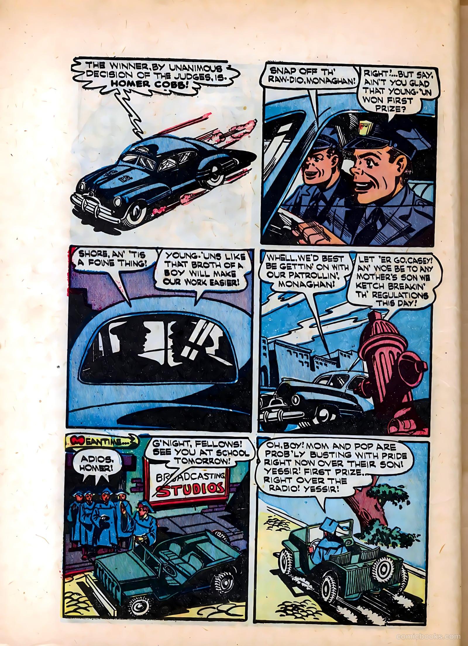 The Adventures of Homer Cobb #1 (1947) — page 16 of 52