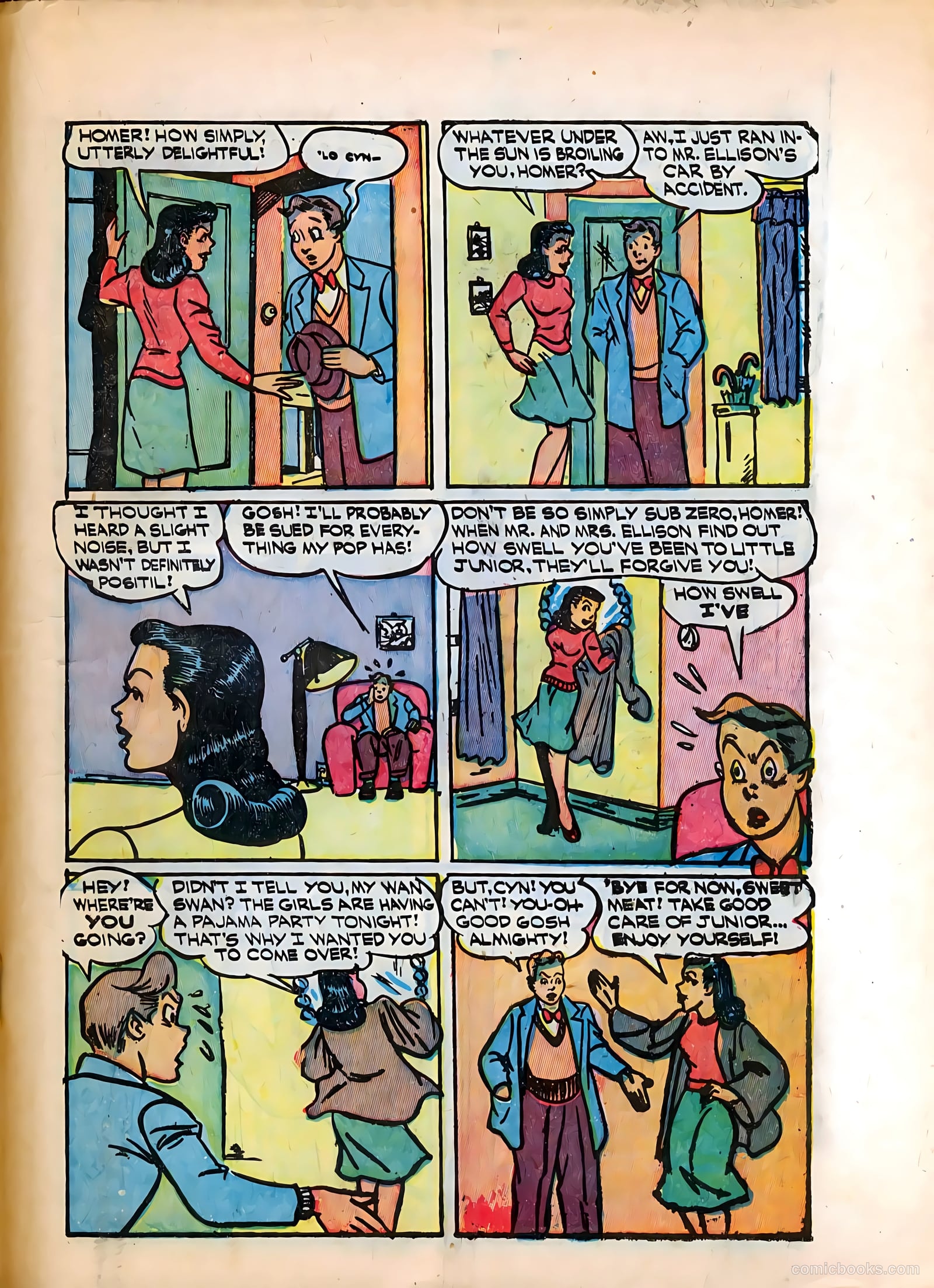 The Adventures of Homer Cobb #1 (1947) — page 27 of 52