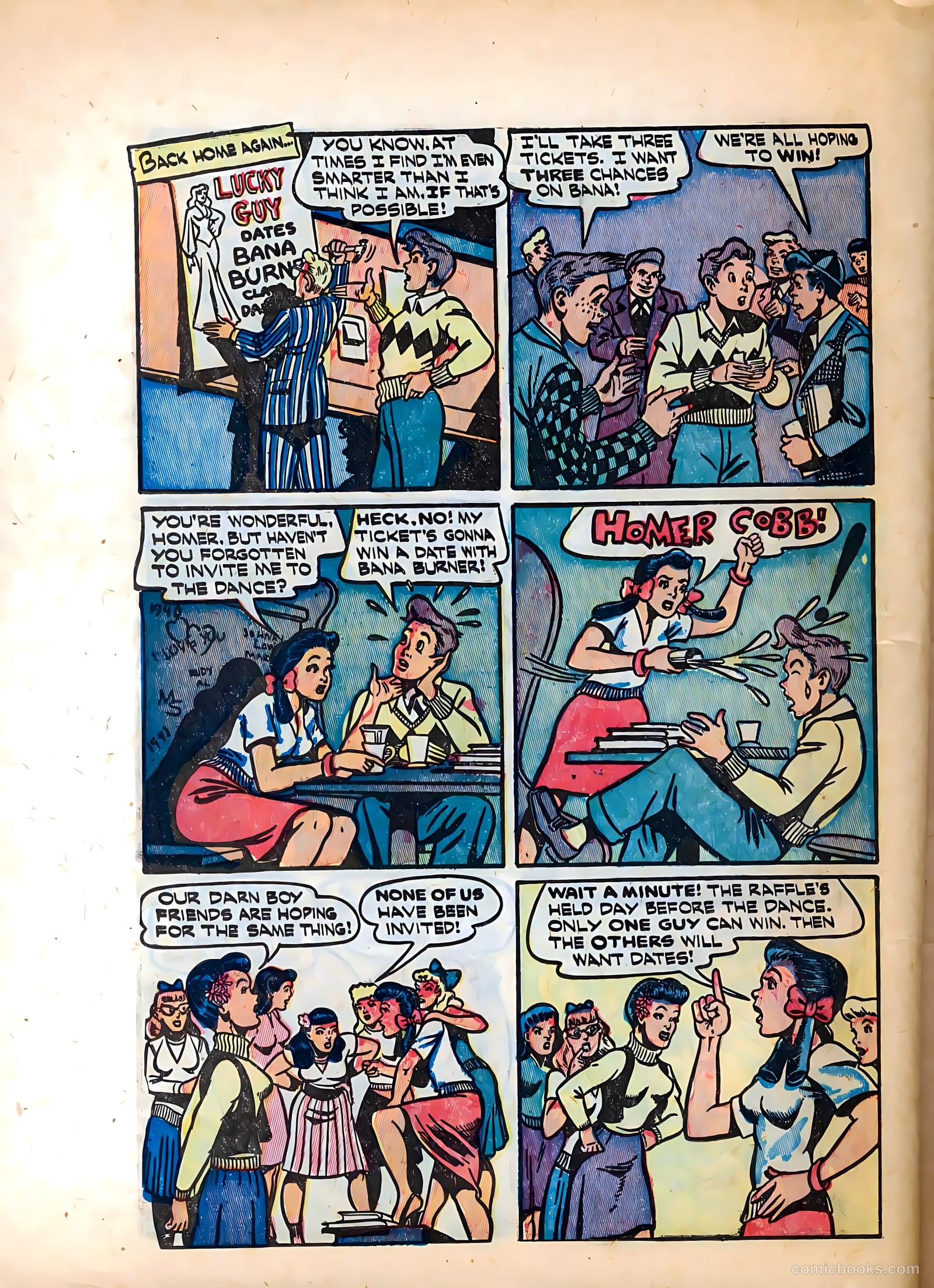 The Adventures of Homer Cobb #1 (1947) — page 42 of 52