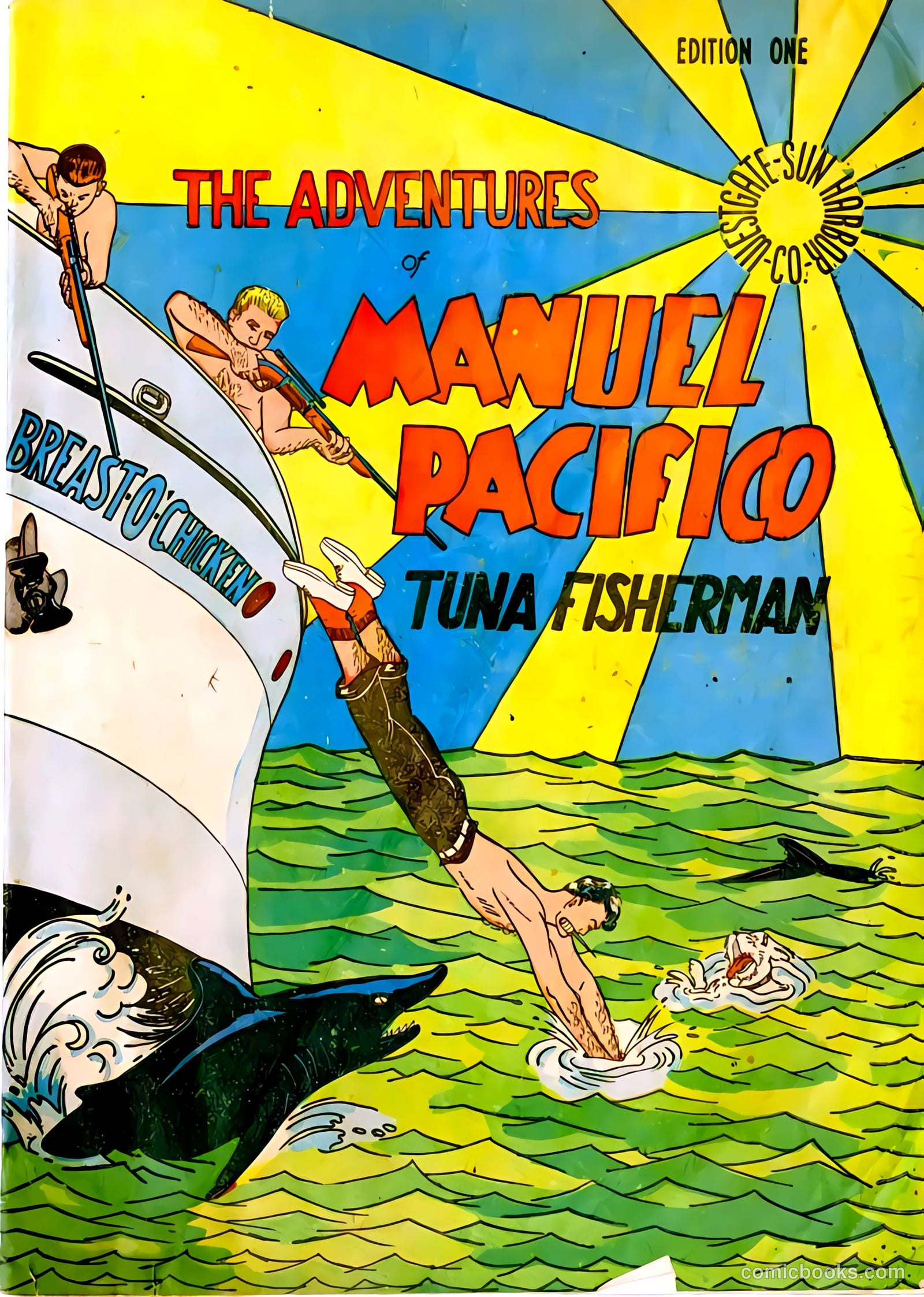 The Adventures of Manuel Pacifico Tuna Fisherman #1