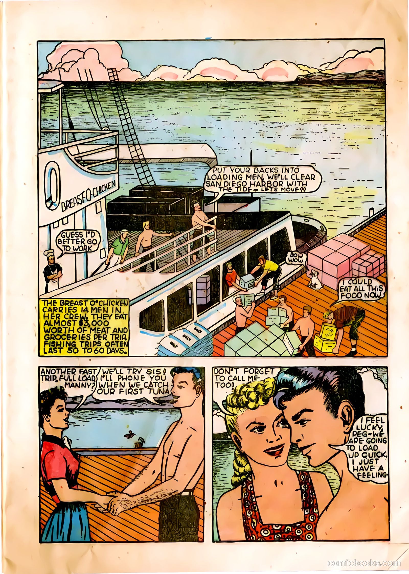 The Adventures of Manuel Pacifico Tuna Fisherman #1 (1950) — page 5 of 24