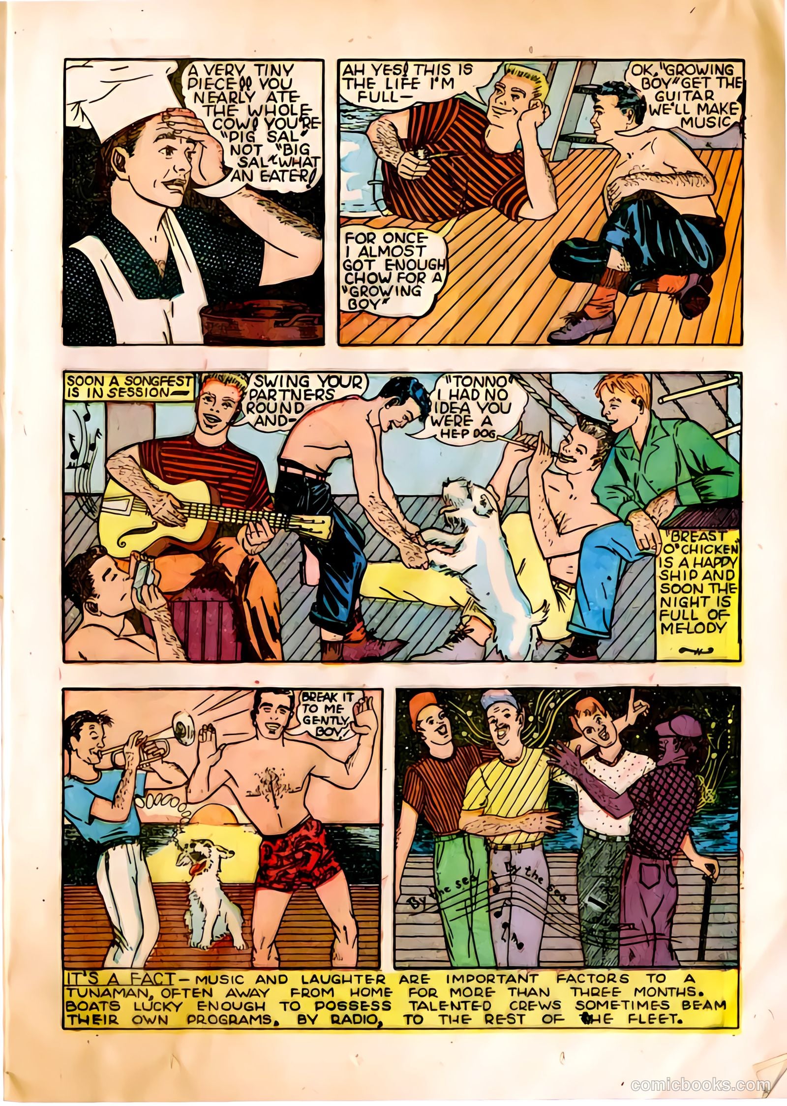 The Adventures of Manuel Pacifico Tuna Fisherman #1 (1950) — page 9 of 24