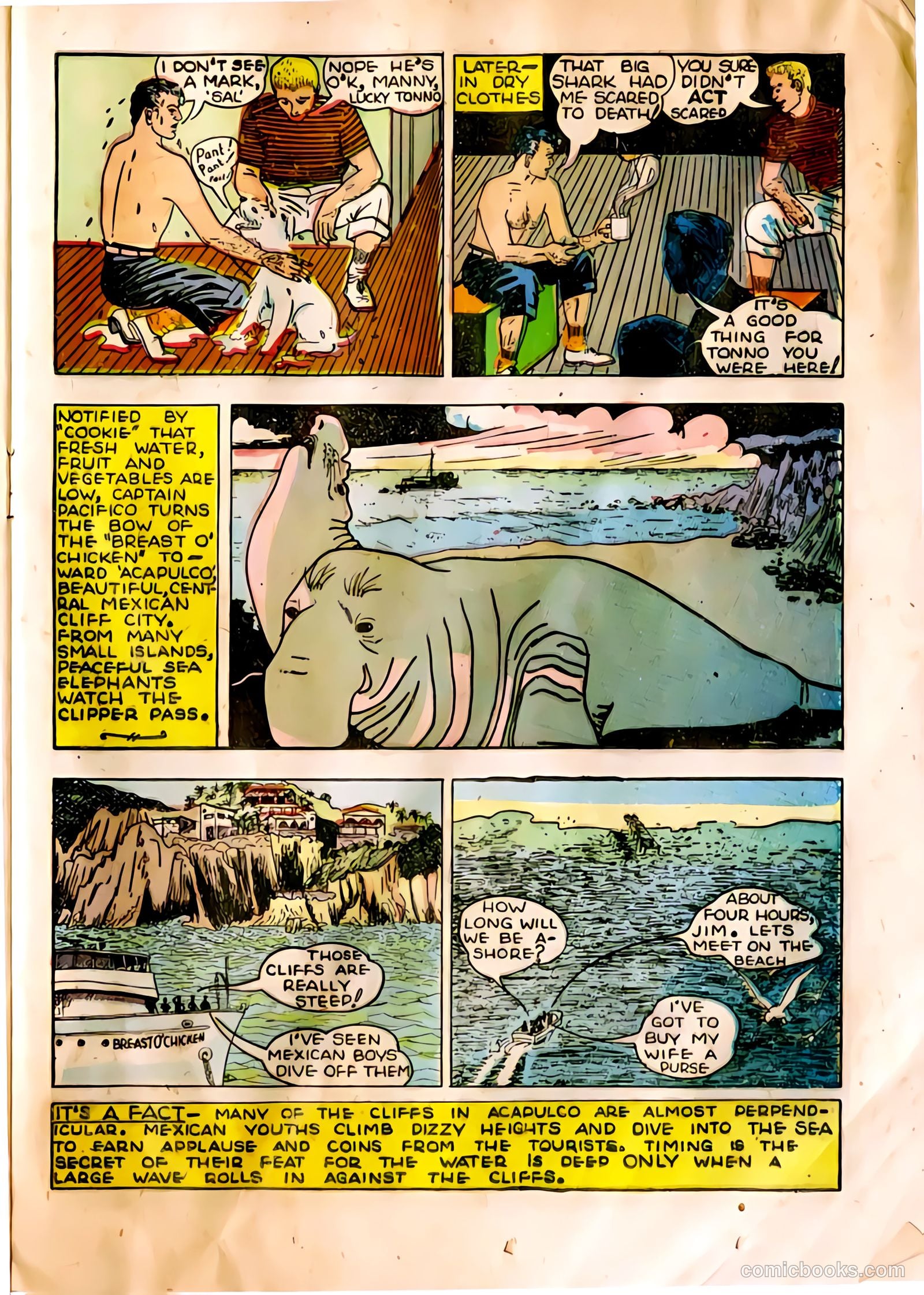 The Adventures of Manuel Pacifico Tuna Fisherman #1 (1950) — page 17 of 24