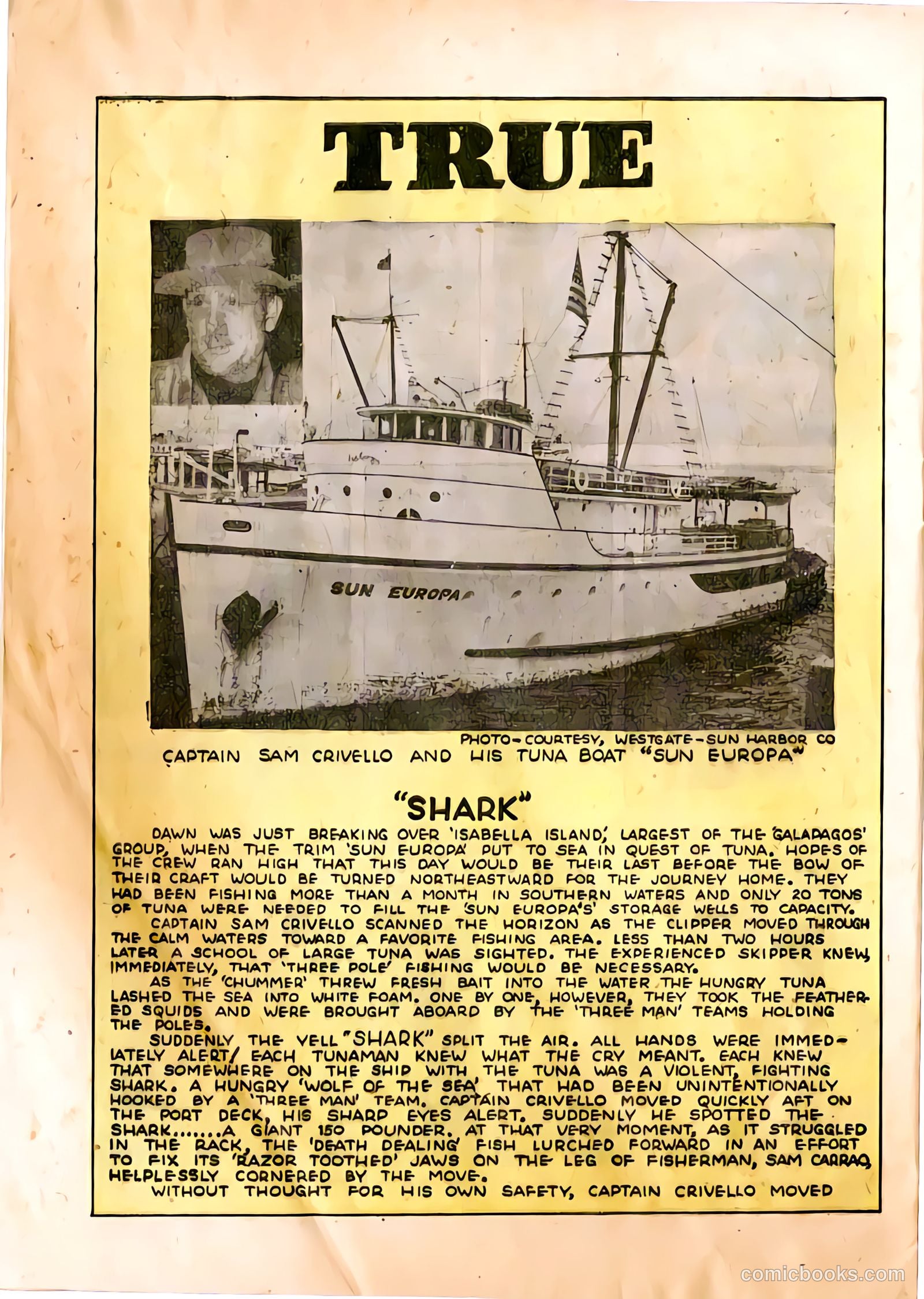 The Adventures of Manuel Pacifico Tuna Fisherman #1 (1950) — page 20 of 24