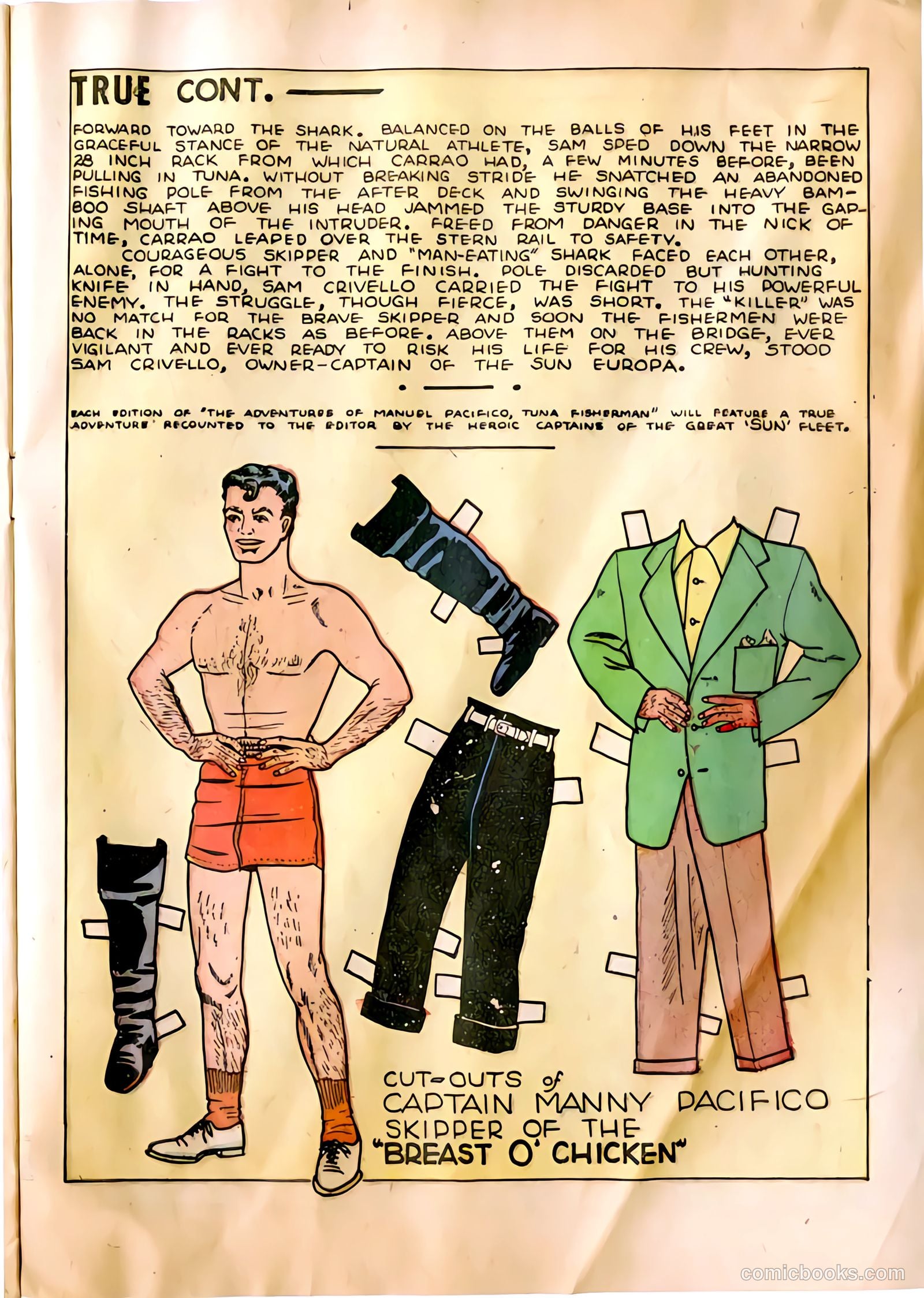 The Adventures of Manuel Pacifico Tuna Fisherman #1 (1950) — page 21 of 24
