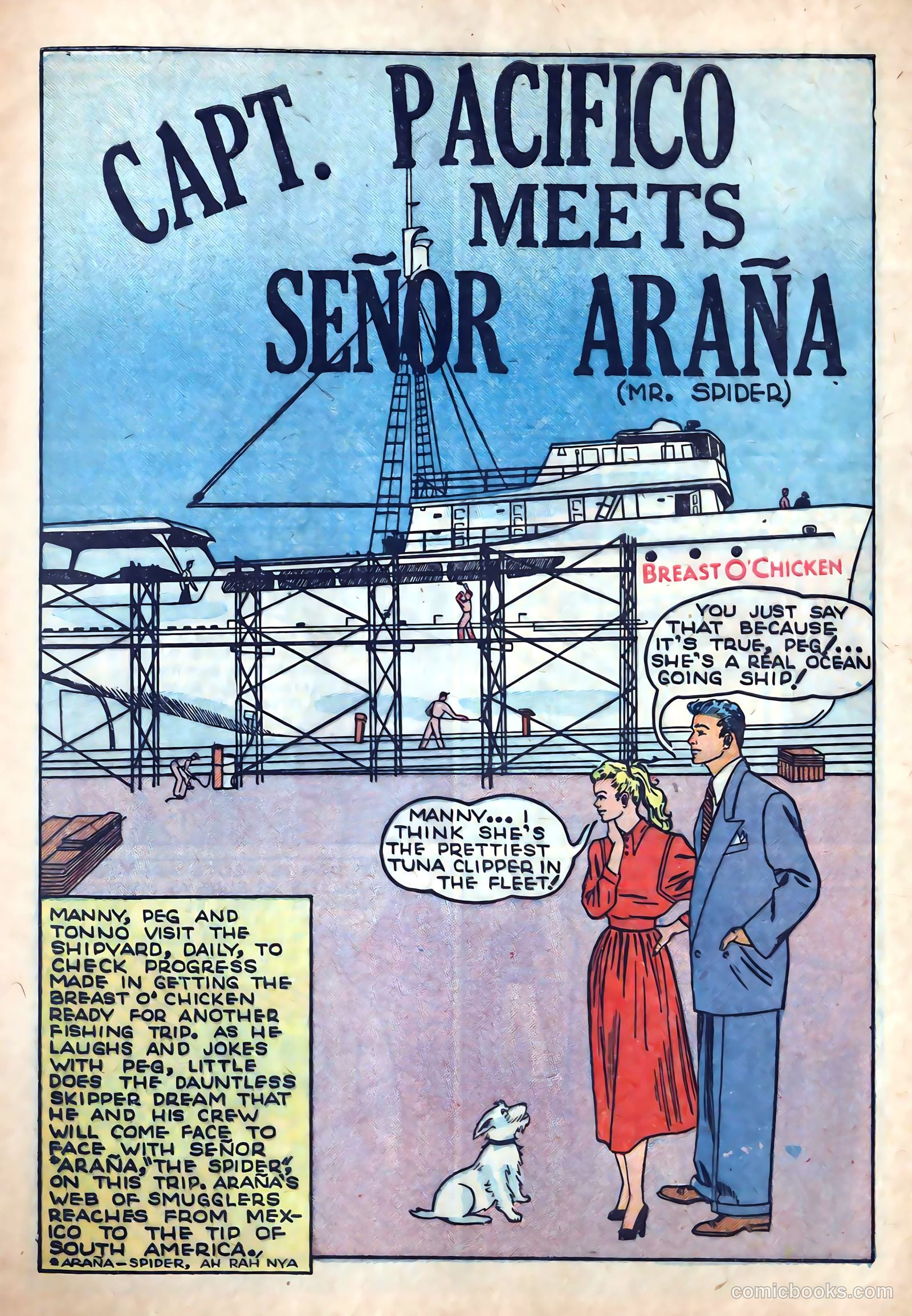 The Adventures of Manuel Pacifico Tuna Fisherman #2 (1951) — page 5 of 25