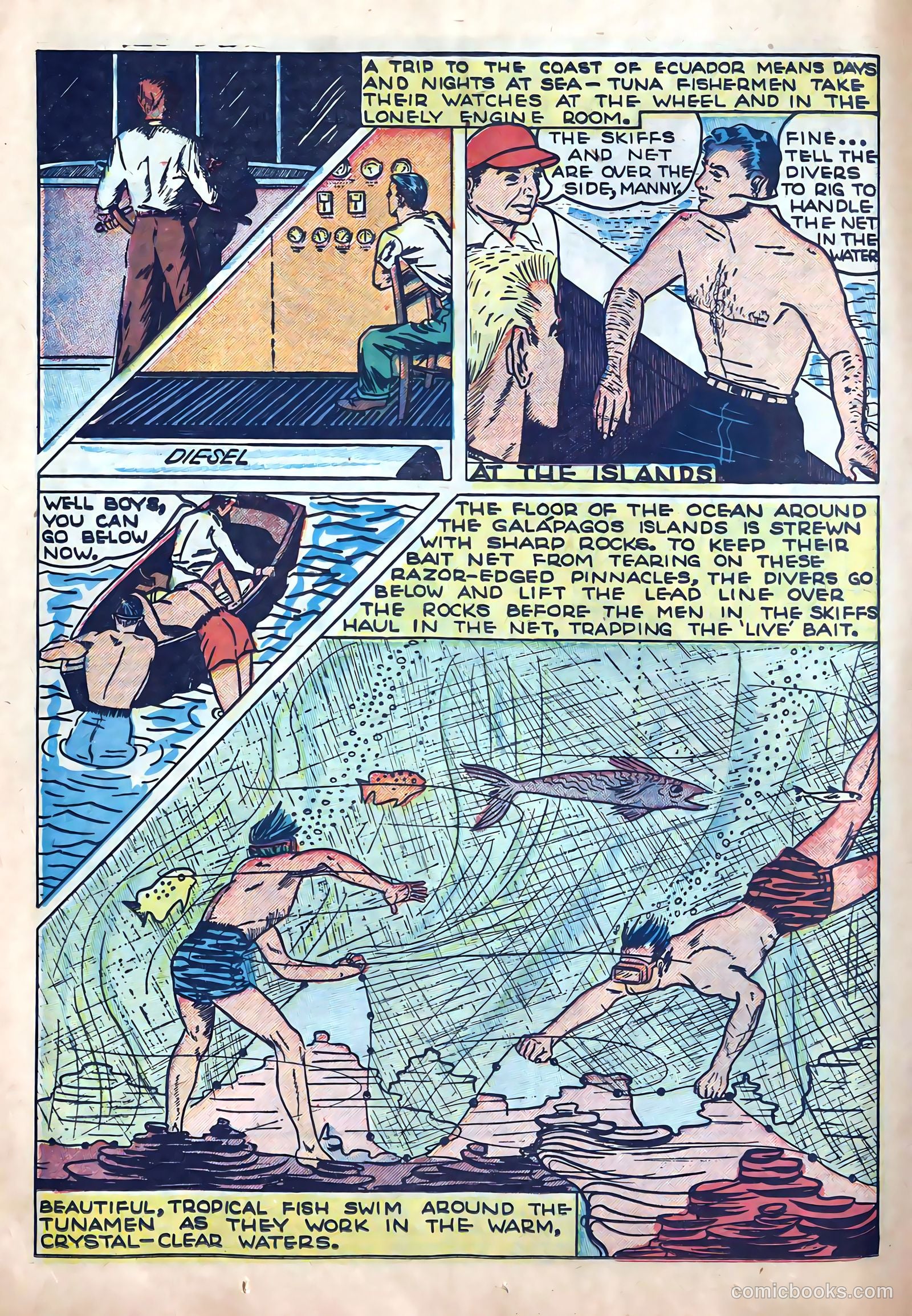 The Adventures of Manuel Pacifico Tuna Fisherman #2 (1951) — page 10 of 25