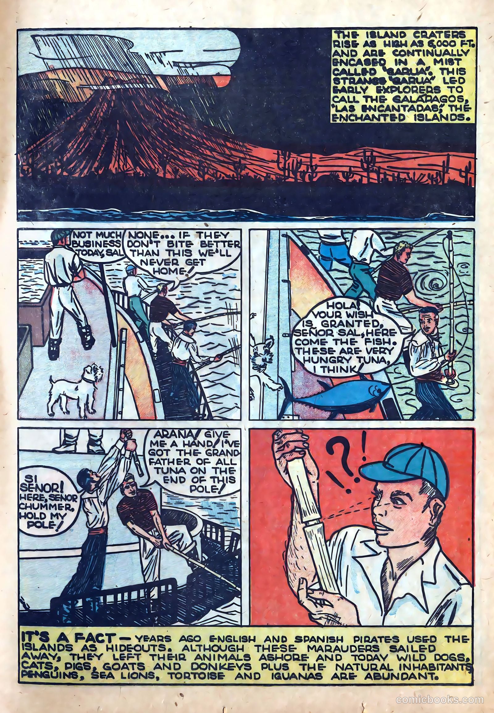 The Adventures of Manuel Pacifico Tuna Fisherman #2 (1951) — page 11 of 25