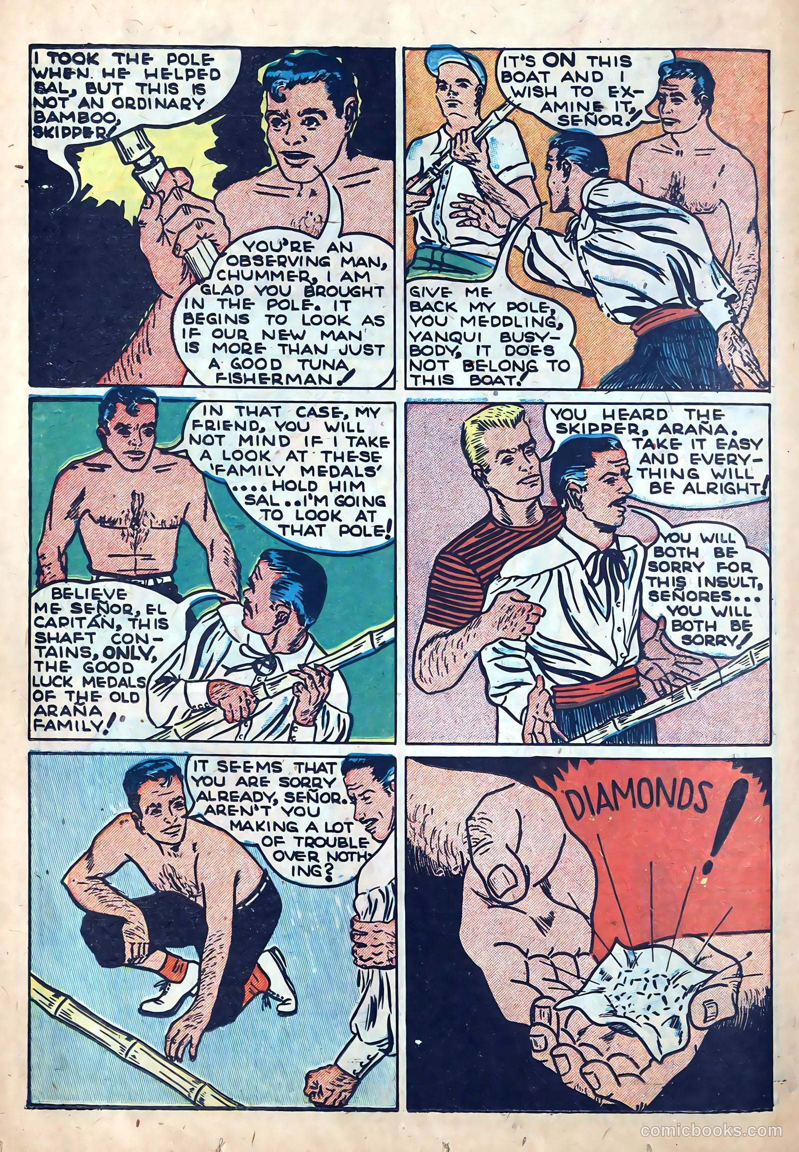 The Adventures of Manuel Pacifico Tuna Fisherman #2 (1951) — page 12 of 25