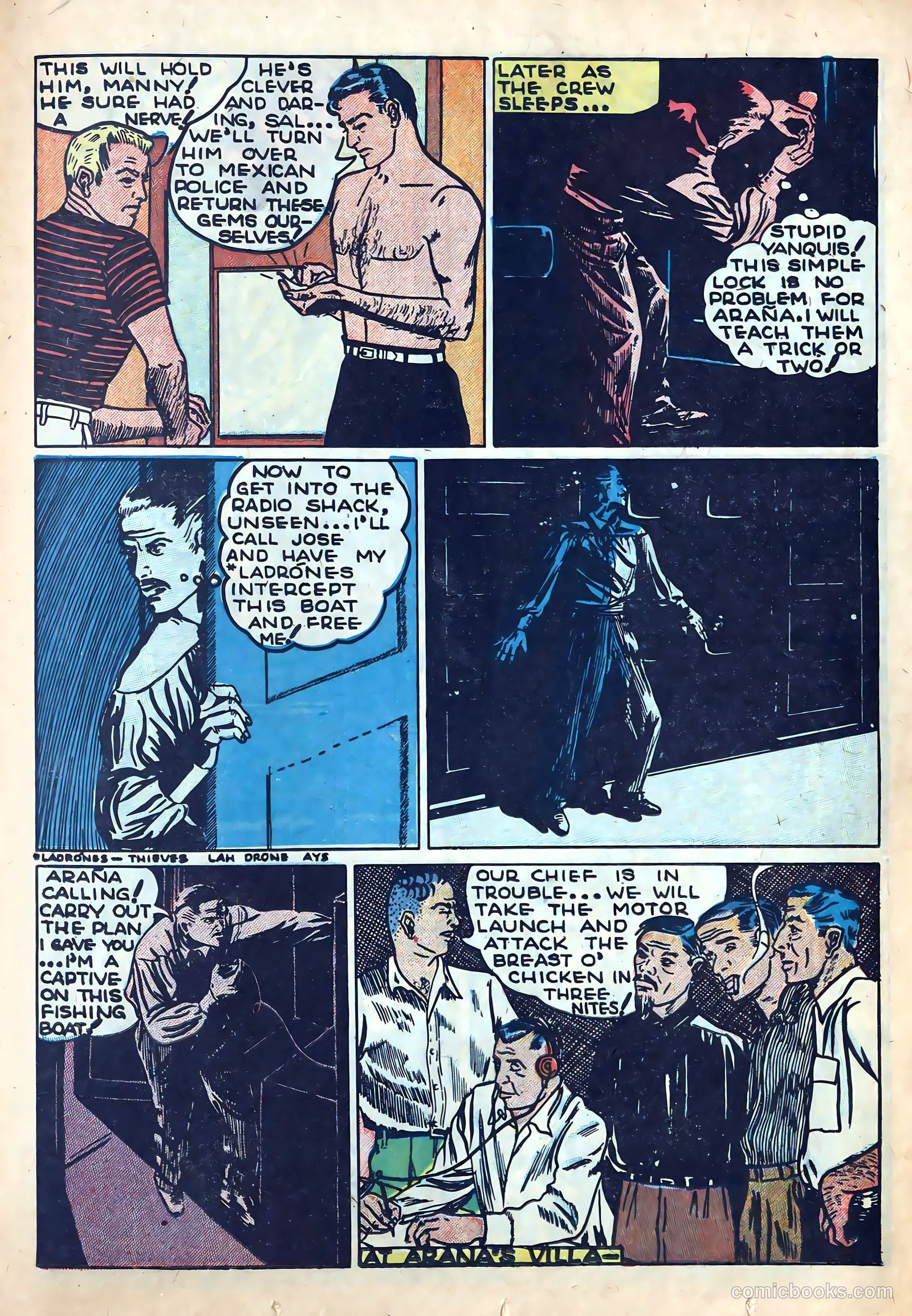 The Adventures of Manuel Pacifico Tuna Fisherman #2 (1951) — page 13 of 25