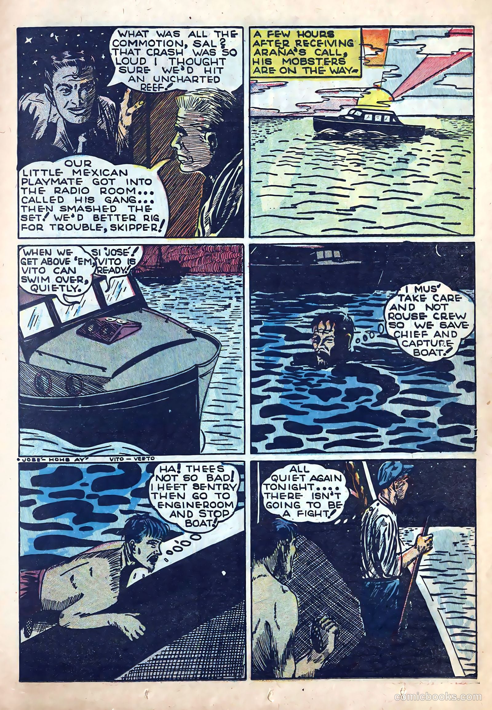 The Adventures of Manuel Pacifico Tuna Fisherman #2 (1951) — page 15 of 25