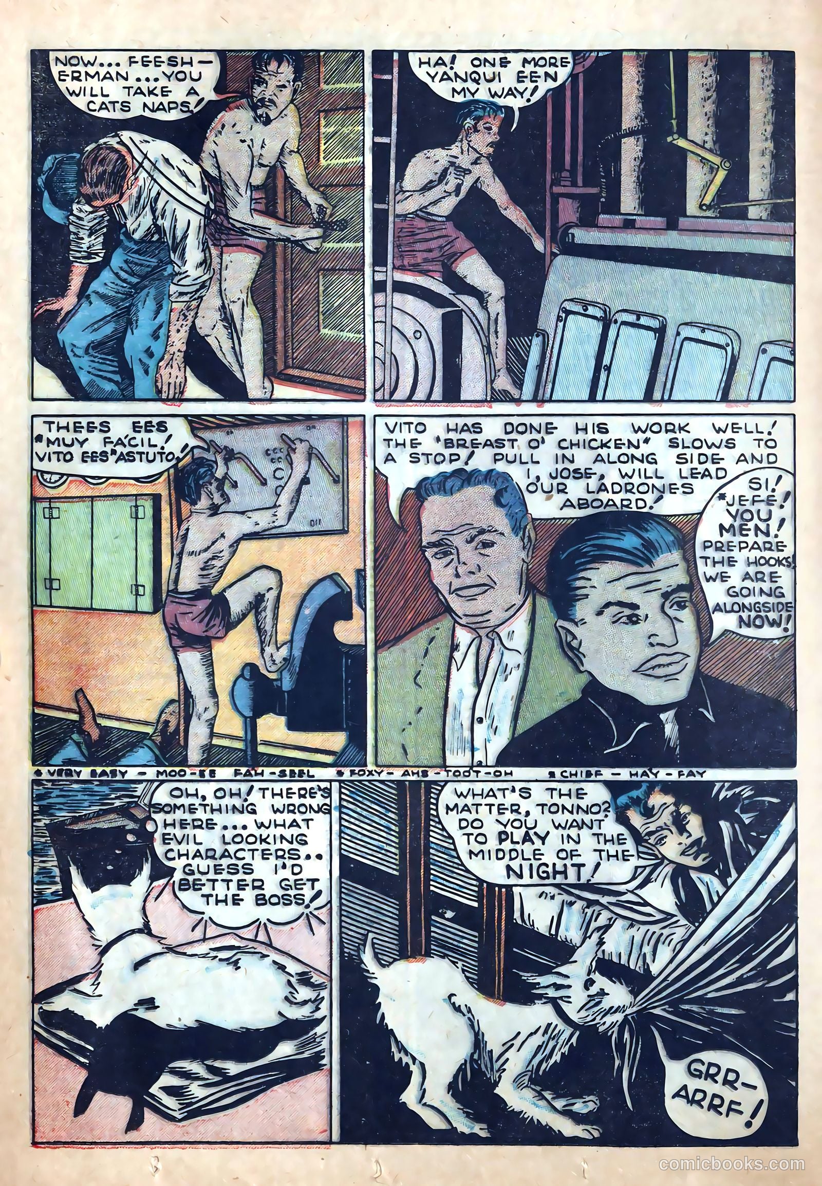 The Adventures of Manuel Pacifico Tuna Fisherman #2 (1951) — page 16 of 25