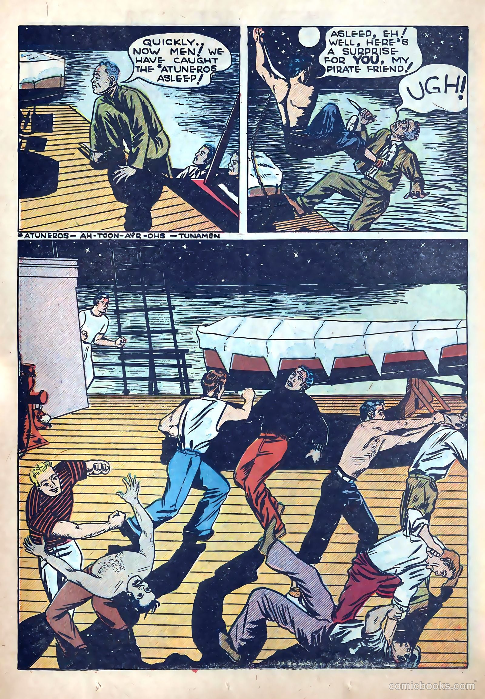 The Adventures of Manuel Pacifico Tuna Fisherman #2 (1951) — page 18 of 25