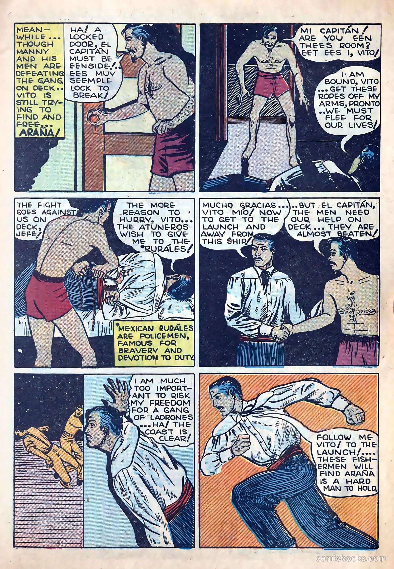 The Adventures of Manuel Pacifico Tuna Fisherman #2 (1951) — page 19 of 25