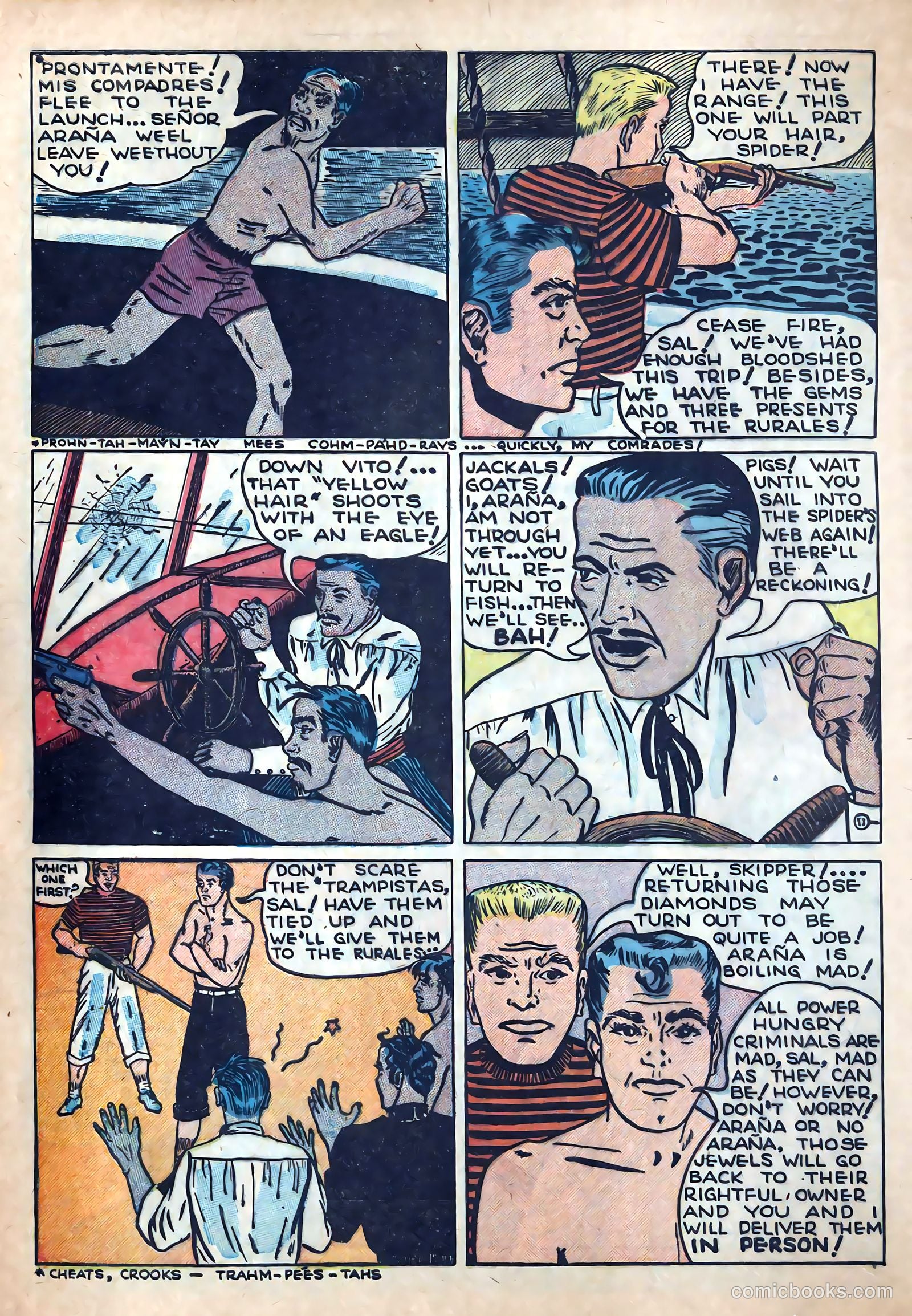 The Adventures of Manuel Pacifico Tuna Fisherman #2 (1951) — page 20 of 25