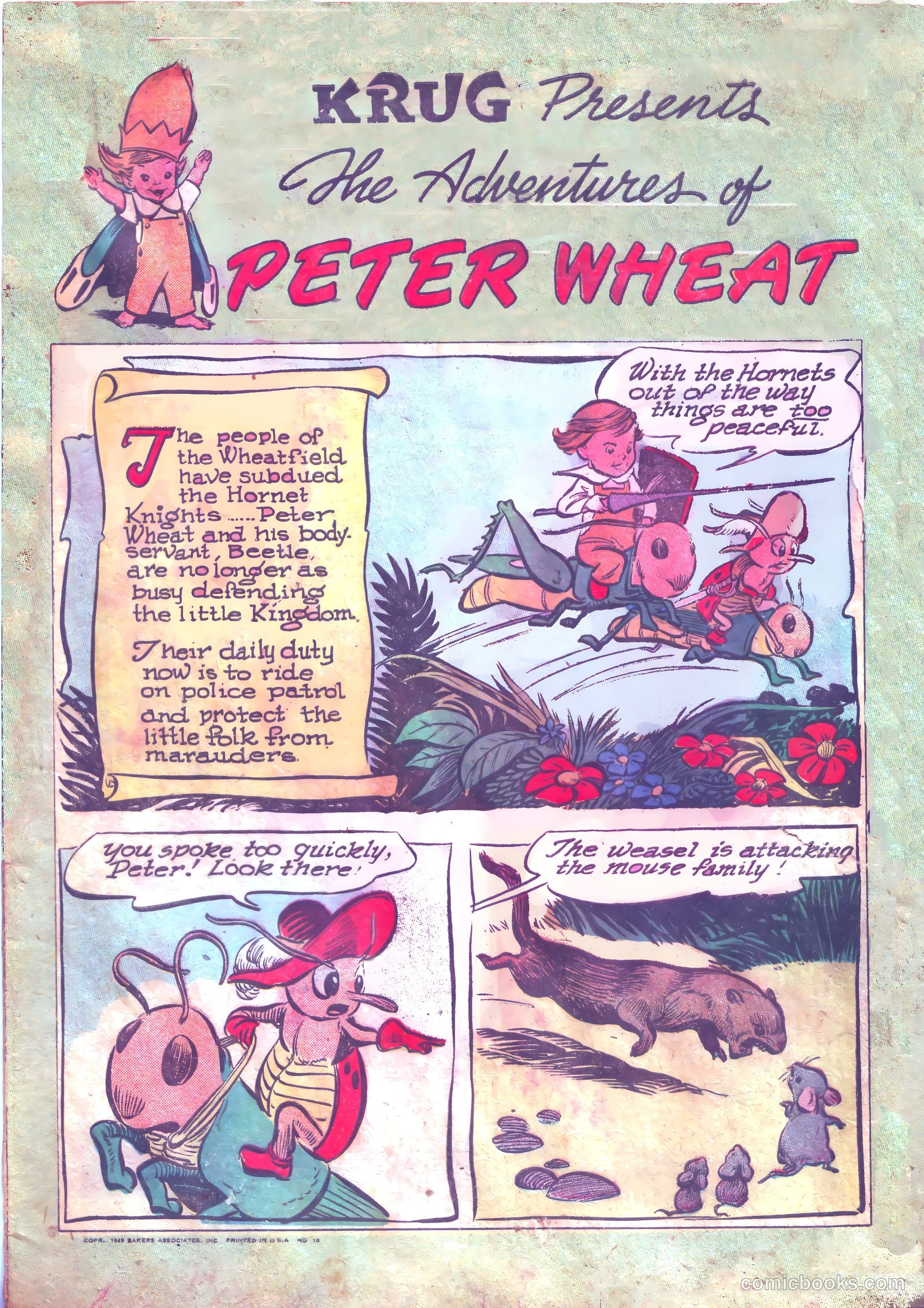 The Adventures of Peter Wheat #10 cover