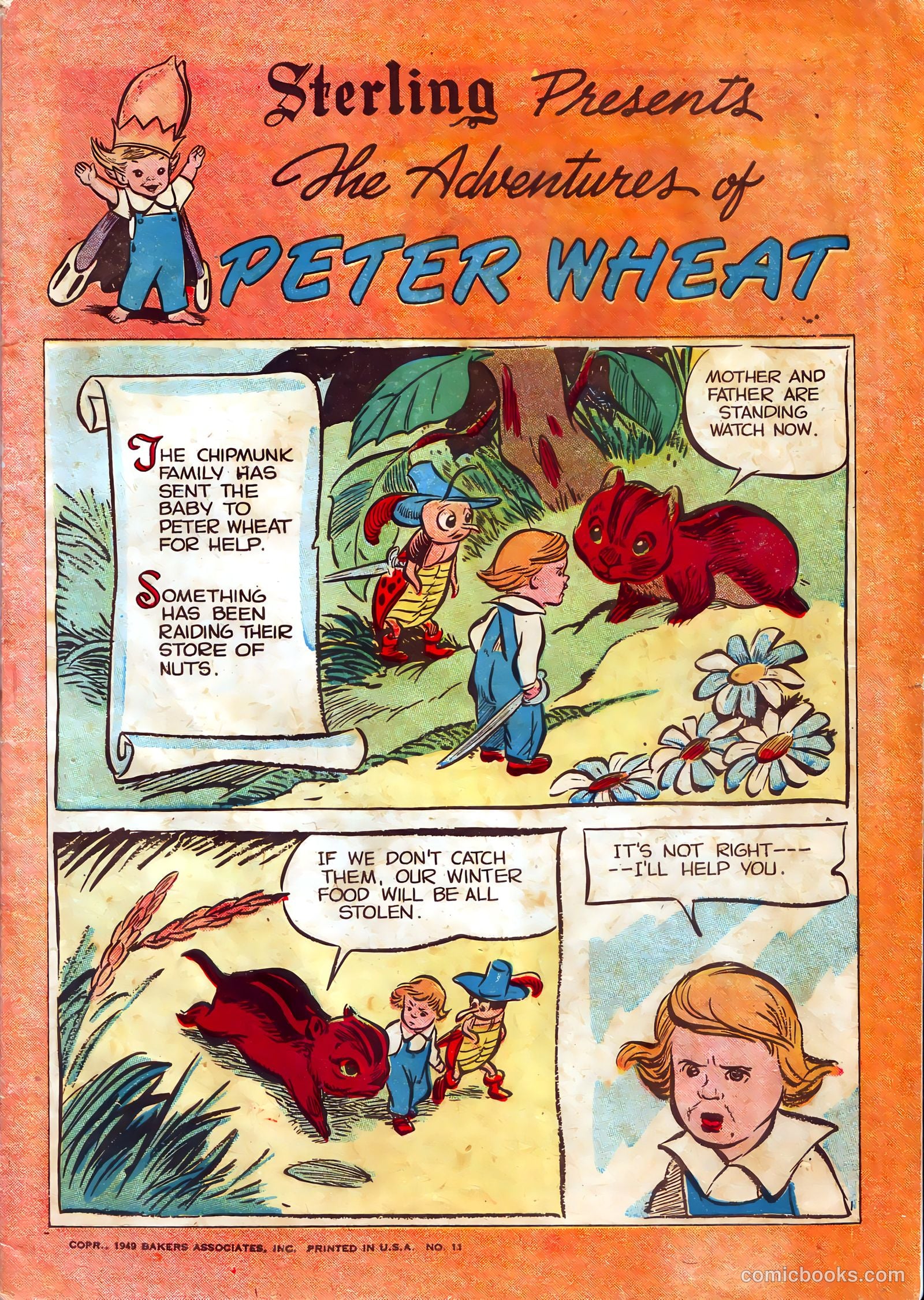 The Adventures of Peter Wheat #11 cover