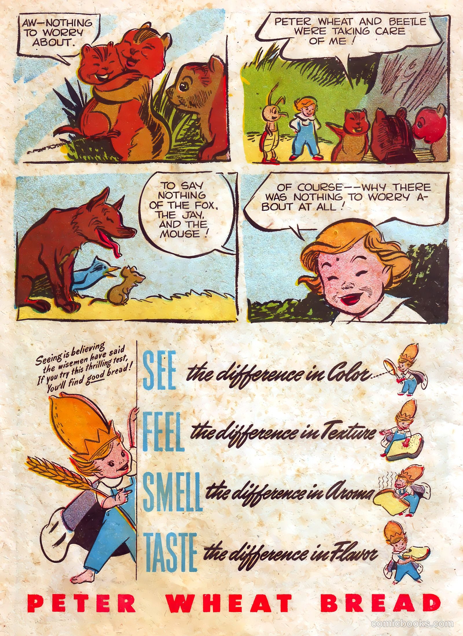The Adventures of Peter Wheat #11 (1949) — page 16 of 16