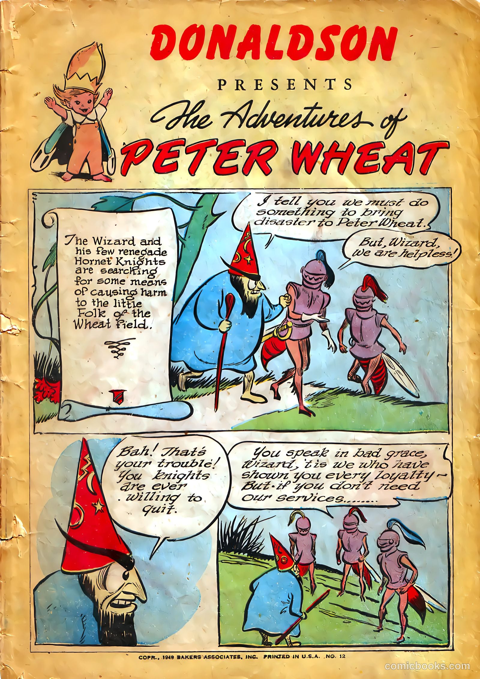 The Adventures of Peter Wheat #12 cover