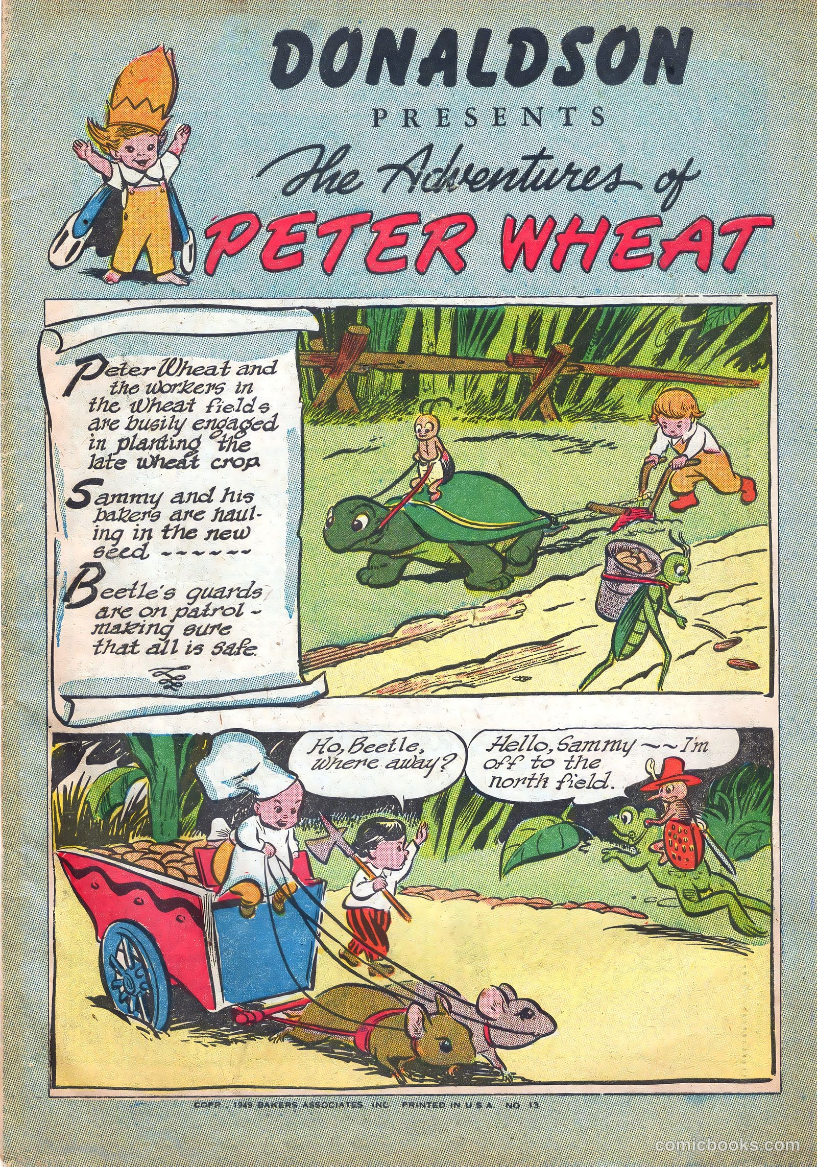 The Adventures of Peter Wheat #13 cover