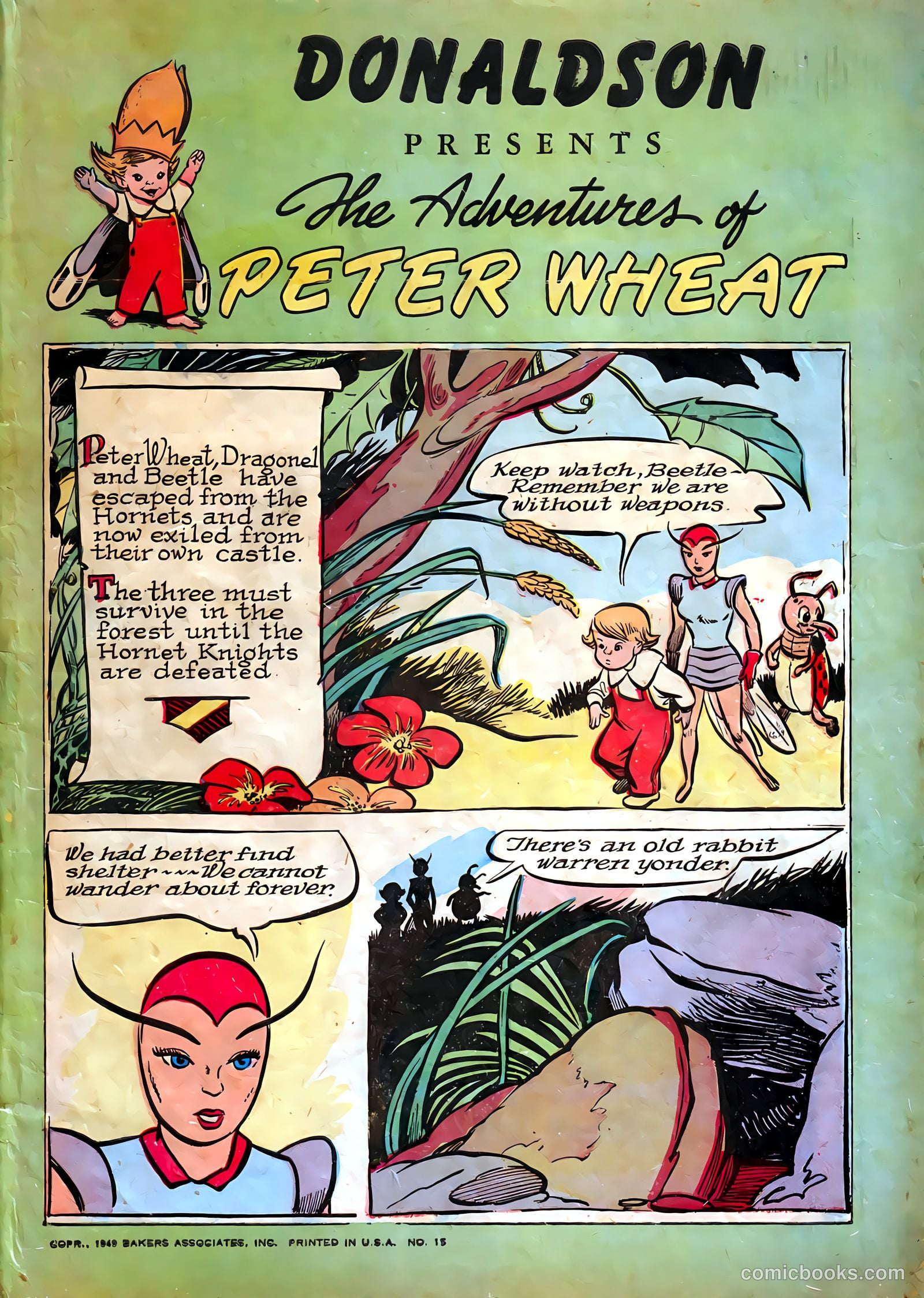 The Adventures of Peter Wheat #15 cover