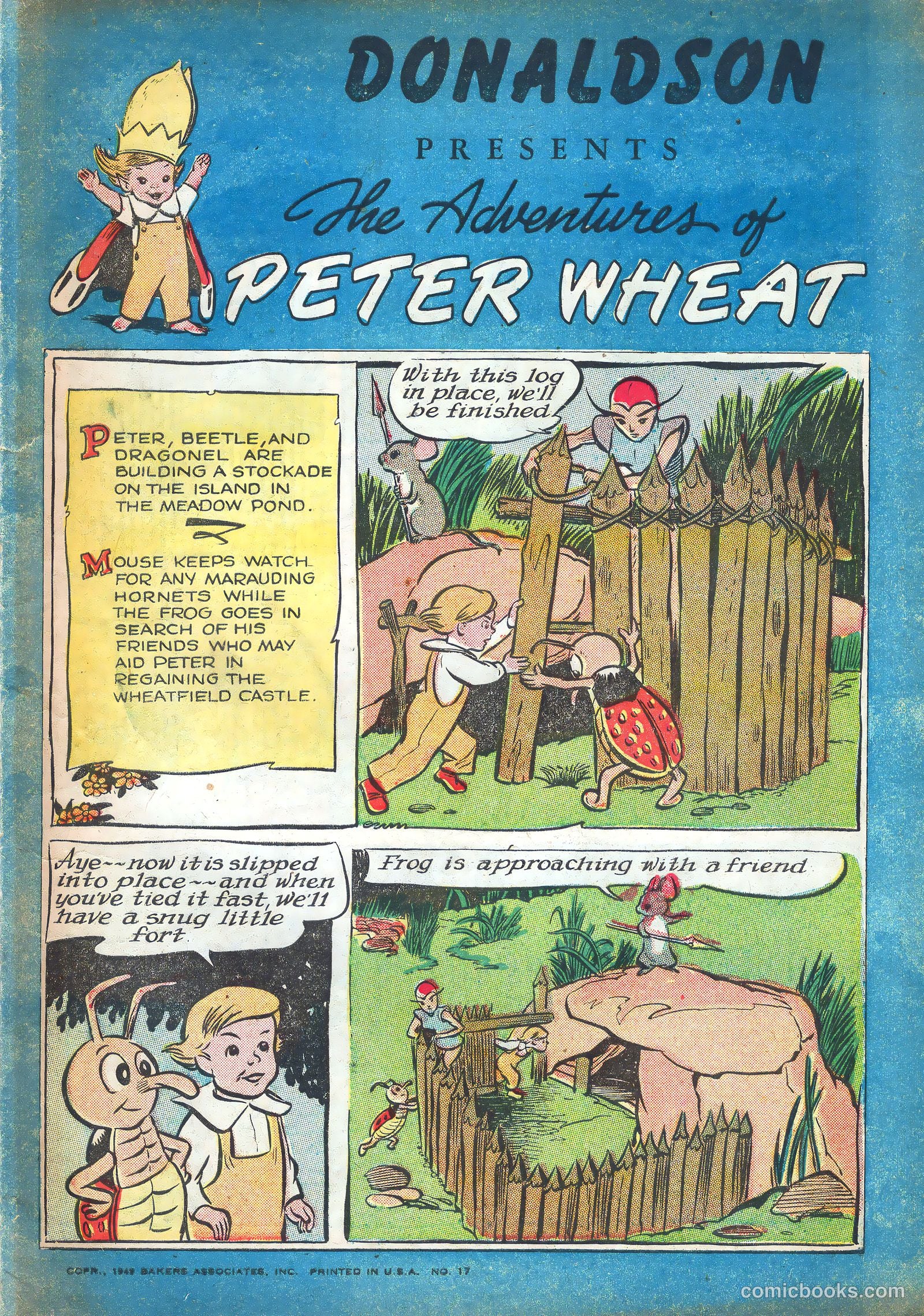 The Adventures of Peter Wheat #17 cover
