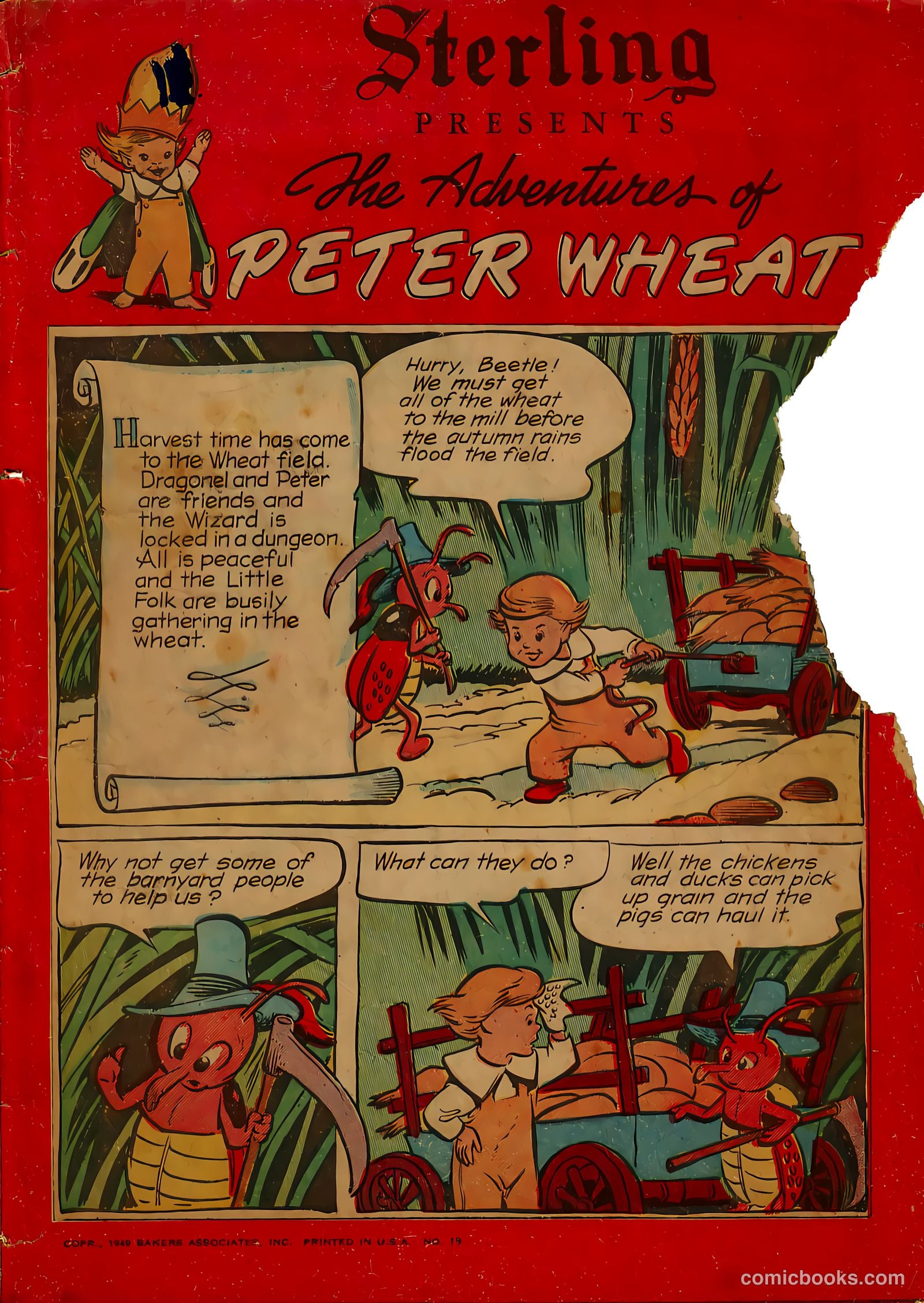 The Adventures of Peter Wheat #19 cover