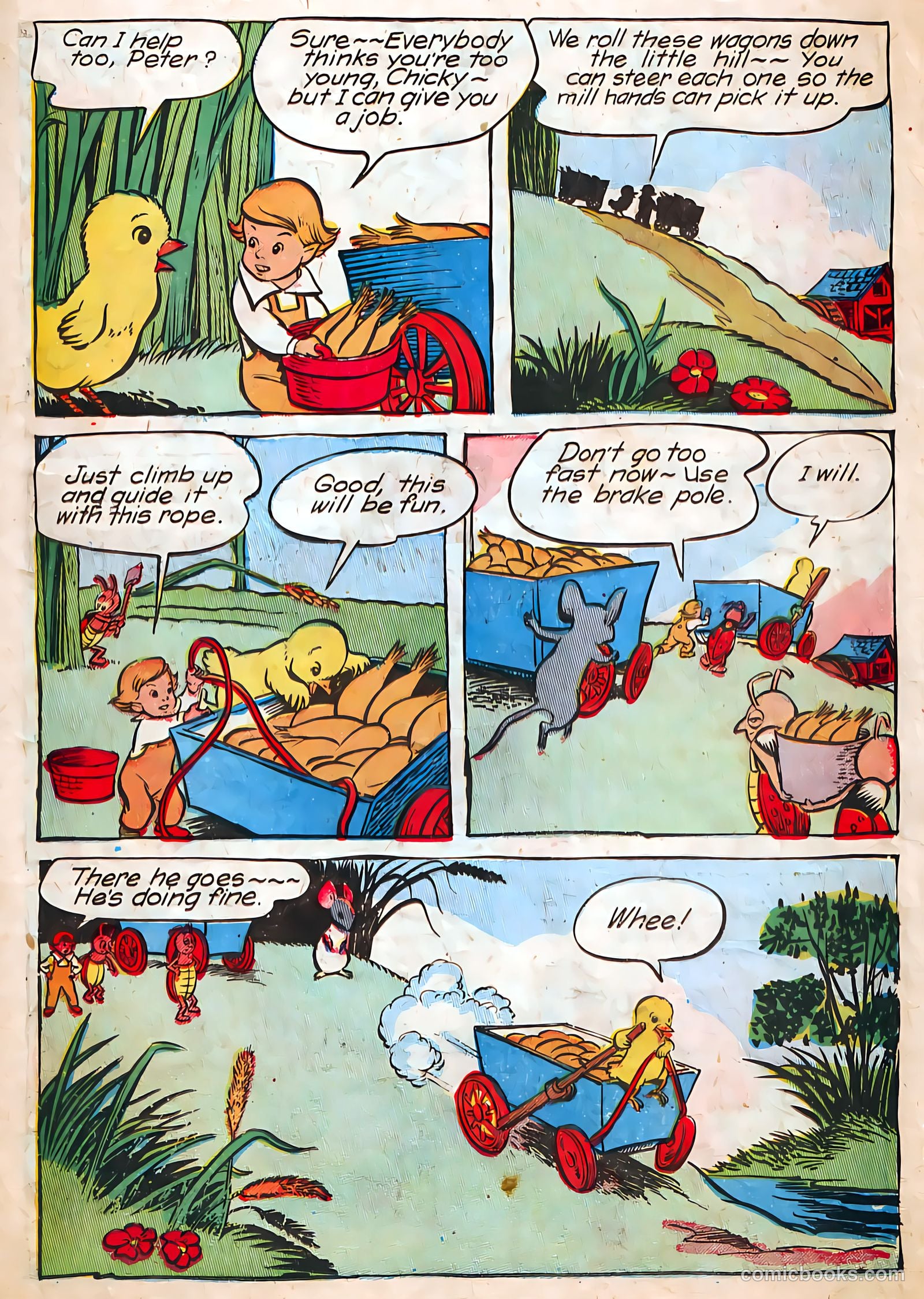 The Adventures of Peter Wheat #19 (1949) — page 7 of 16