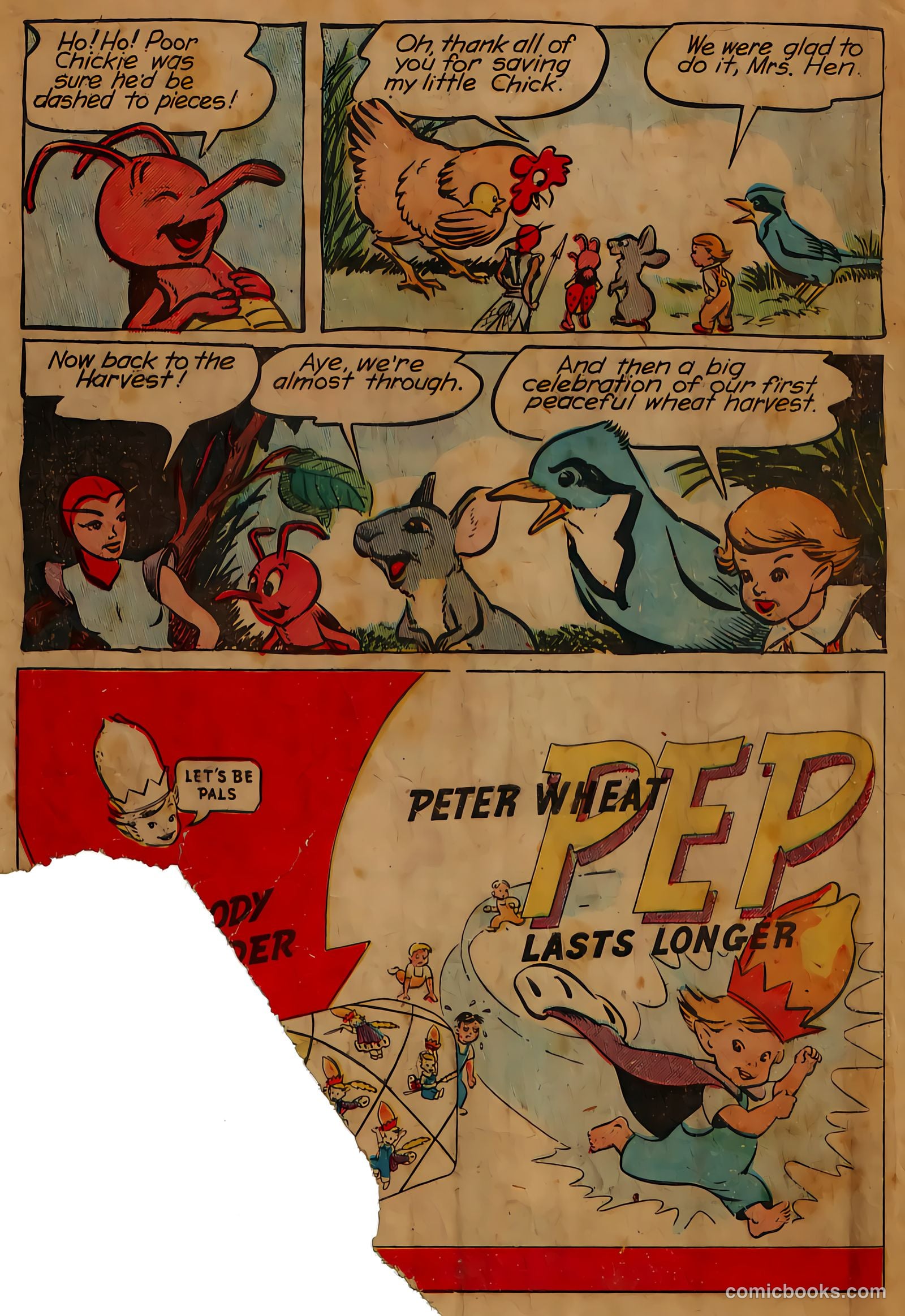 The Adventures of Peter Wheat #19 (1949) — page 16 of 16