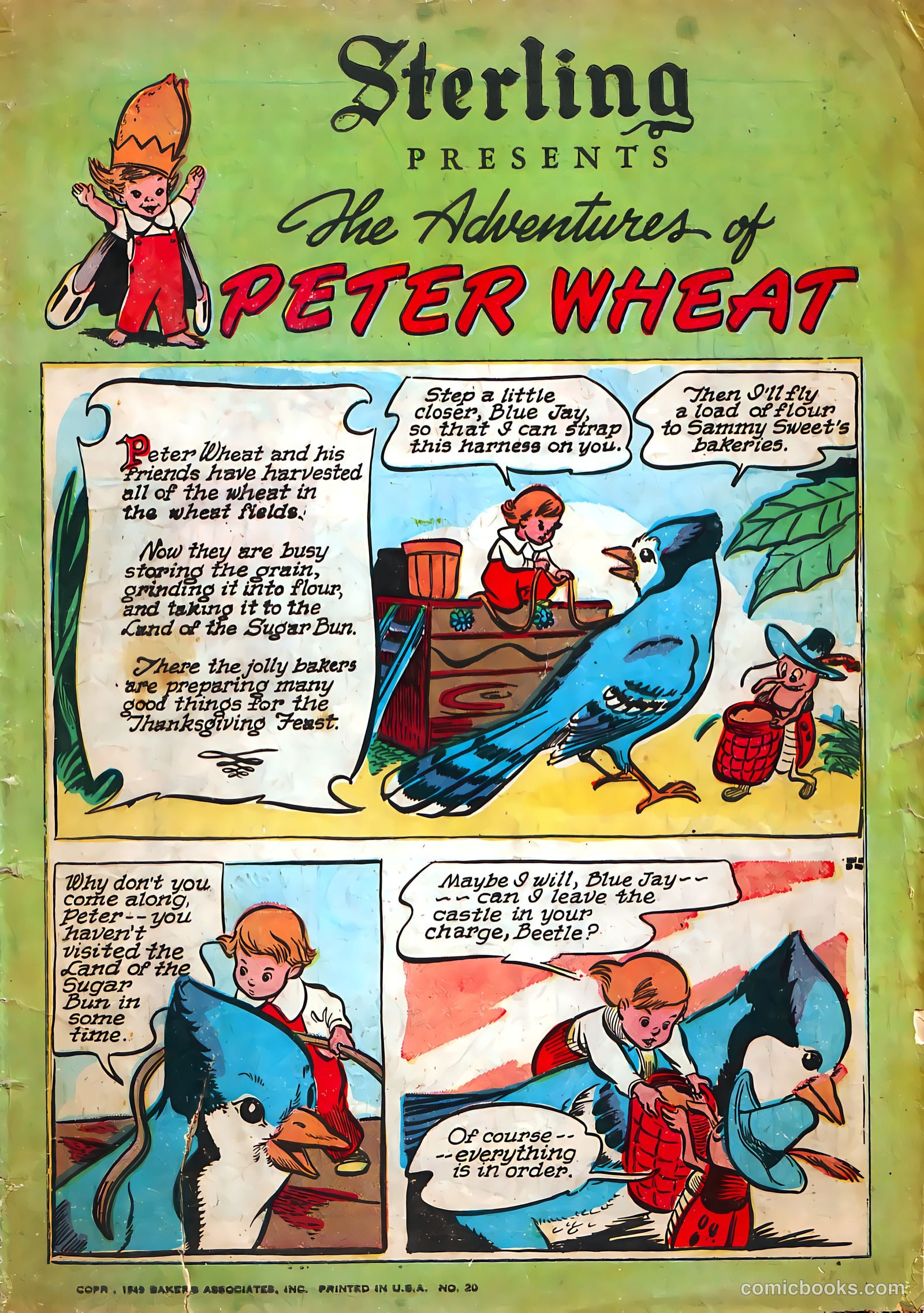 The Adventures of Peter Wheat #20 cover