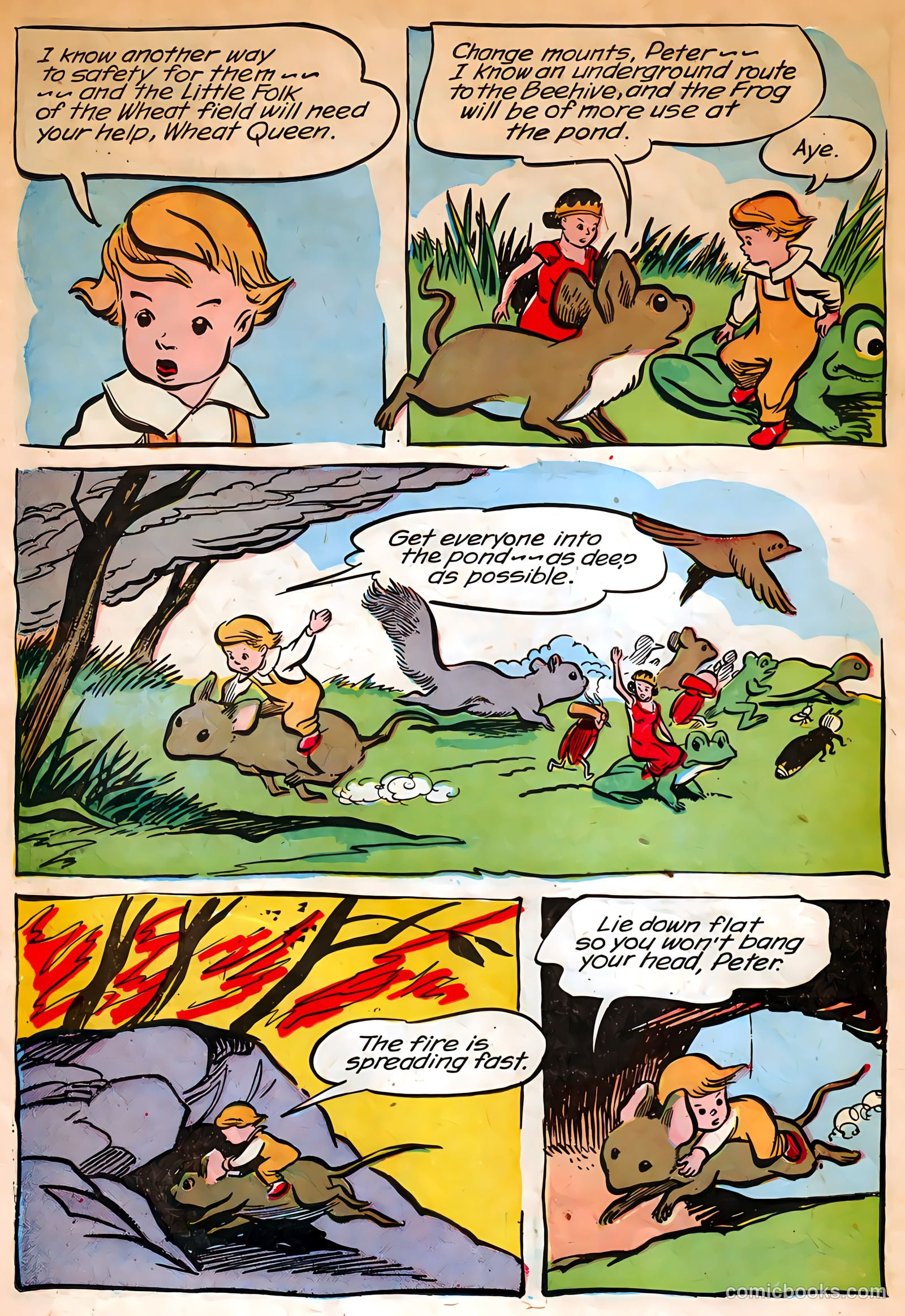 The Adventures of Peter Wheat #22 (1950) — page 12 of 16