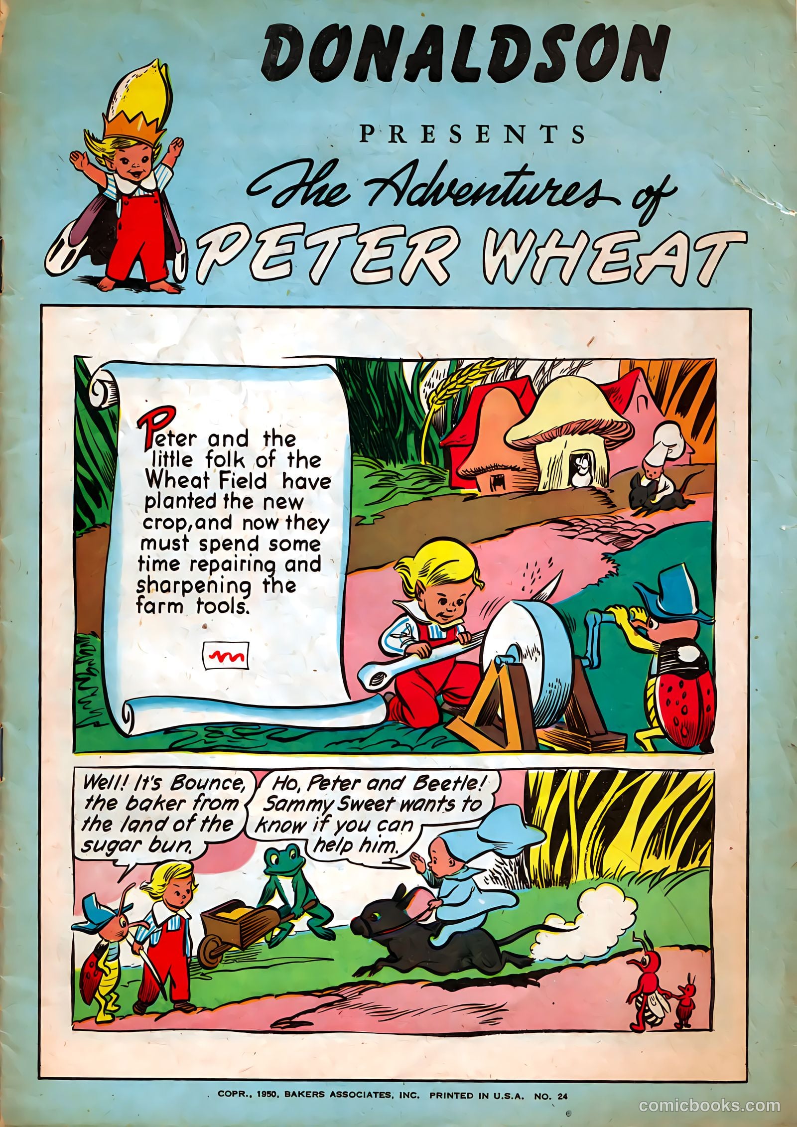 The Adventures of Peter Wheat #24 cover